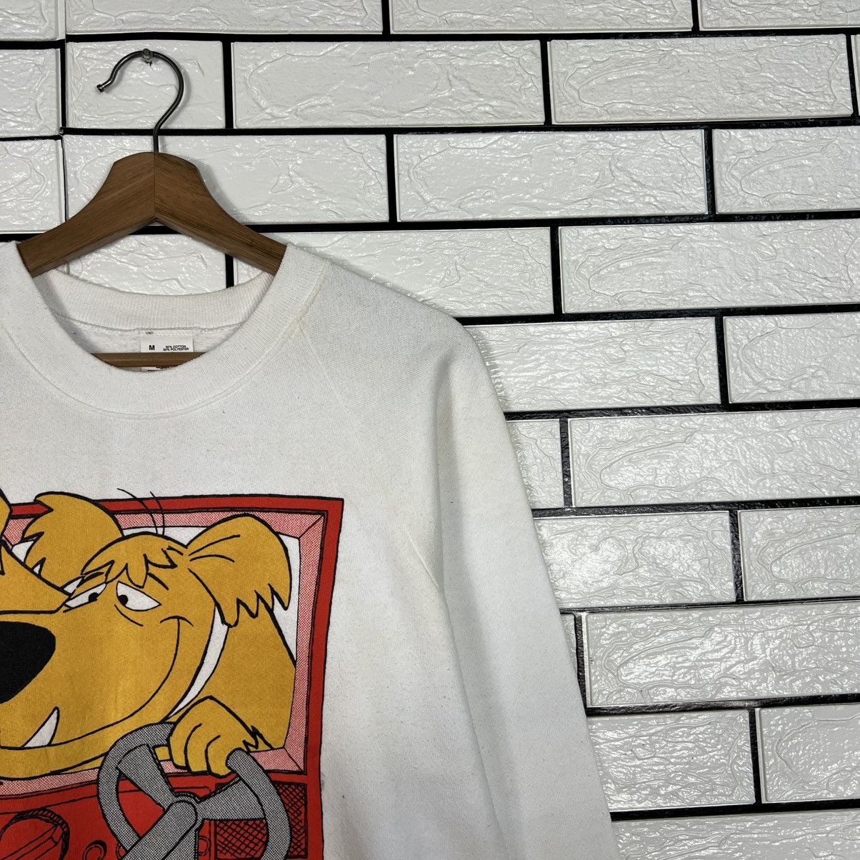 Fruit Of The Loom 90’s Hanna Barbera WACKY RACES Graphic Sweatshirt #4004-C182 Size US M / EU 48-50 / 2 - 5 Thumbnail