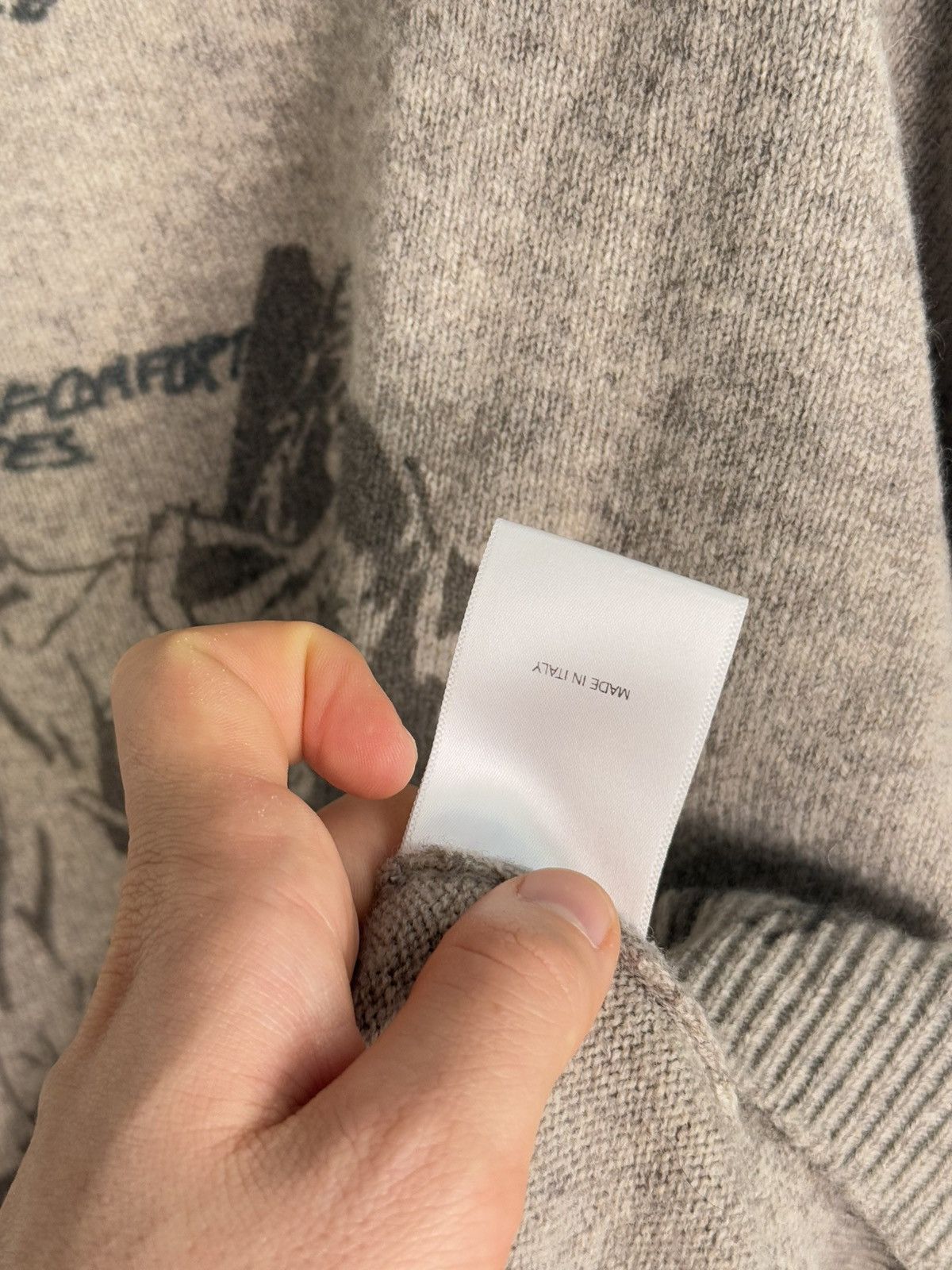 Enfants Riches Deprimes 🚭RARE🚭 FALL/WINTER 2021 “DRAMA OF OPIUM” MERINO WOOL SWEATER Size US L / EU 52-54 / 3 - 19 Thumbnail