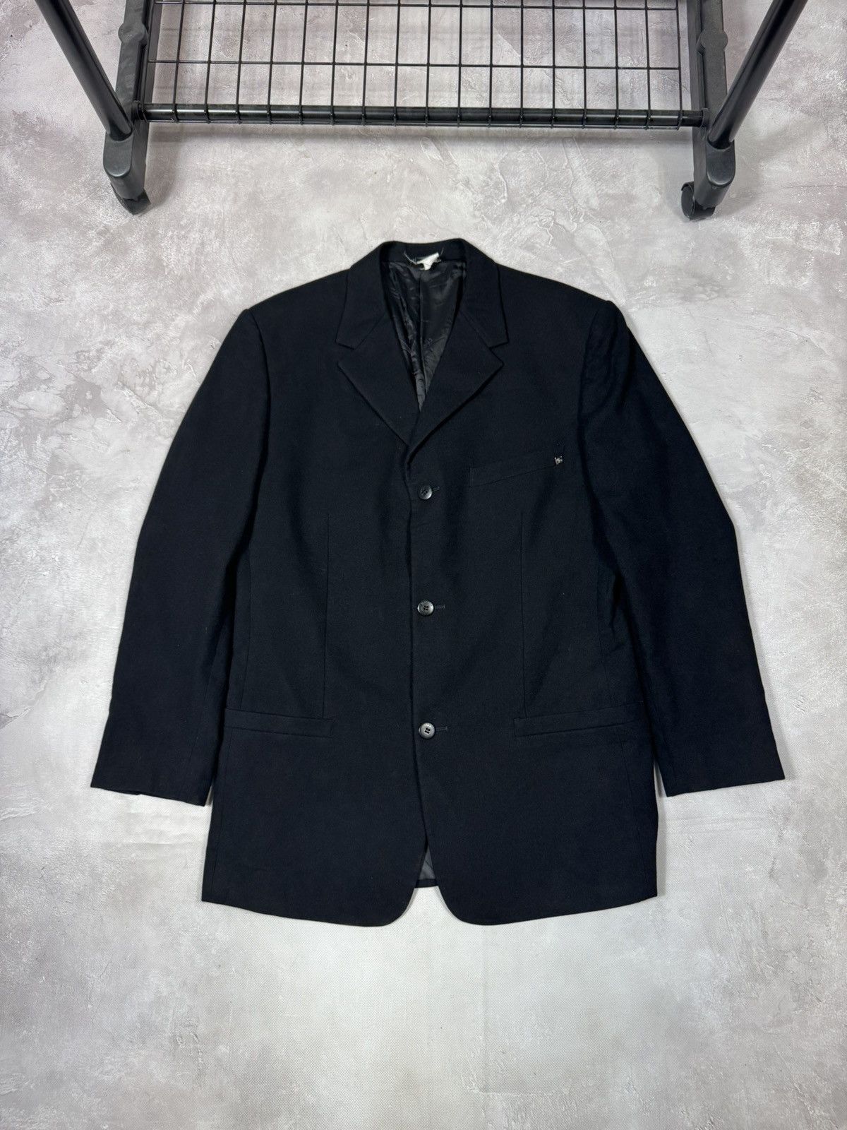 Versace Gianni Versace Wool Men's Blazer Coat Made in Italy Size US M / EU 48-50 / 2 - 1 Thumbnail