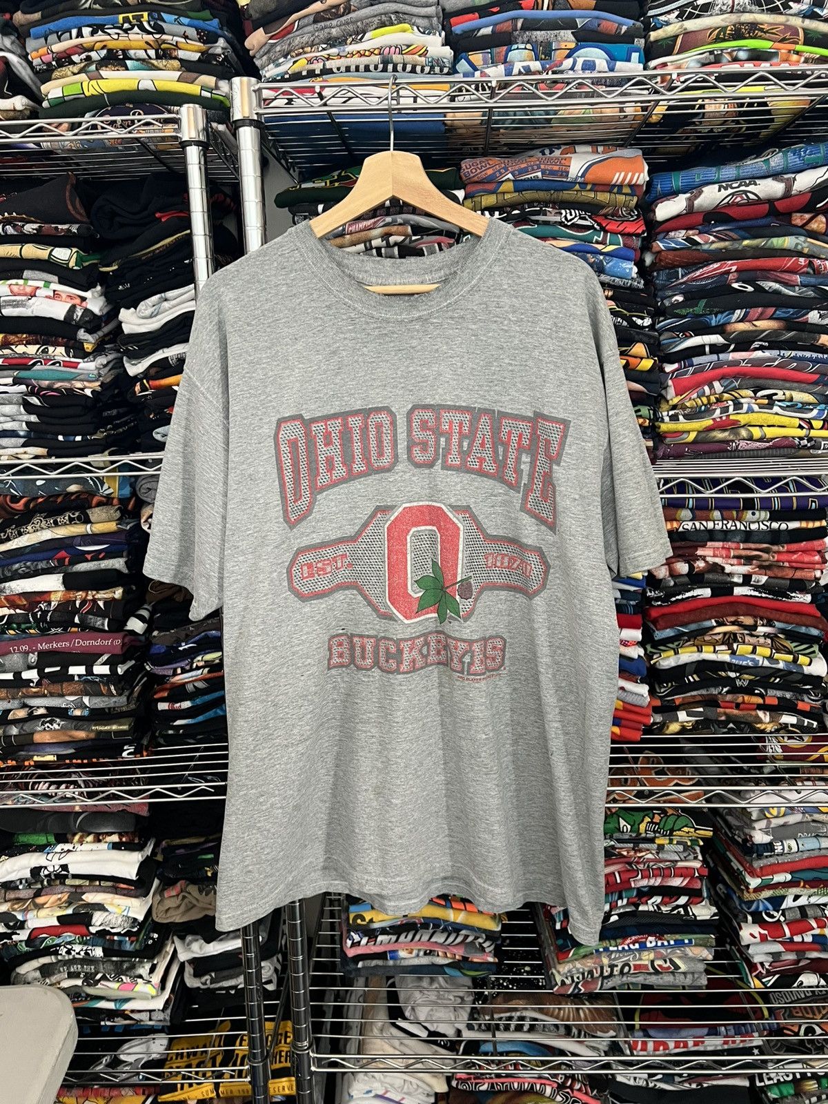 Pro Player 1999 Ohio State Buckeyes NFL Super Bowl Team Tee Size US XL / EU 56 / 4 - 1 Thumbnail