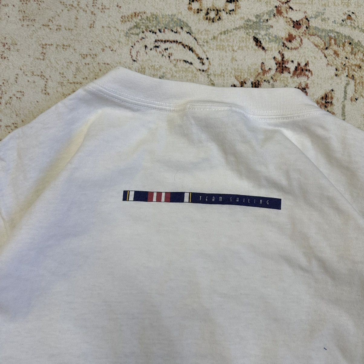 Designer × Vintage Vintage Team Sailing T-shirts Big Logo Y2K 00s Size US L / EU 52-54 / 3 - 4 Thumbnail