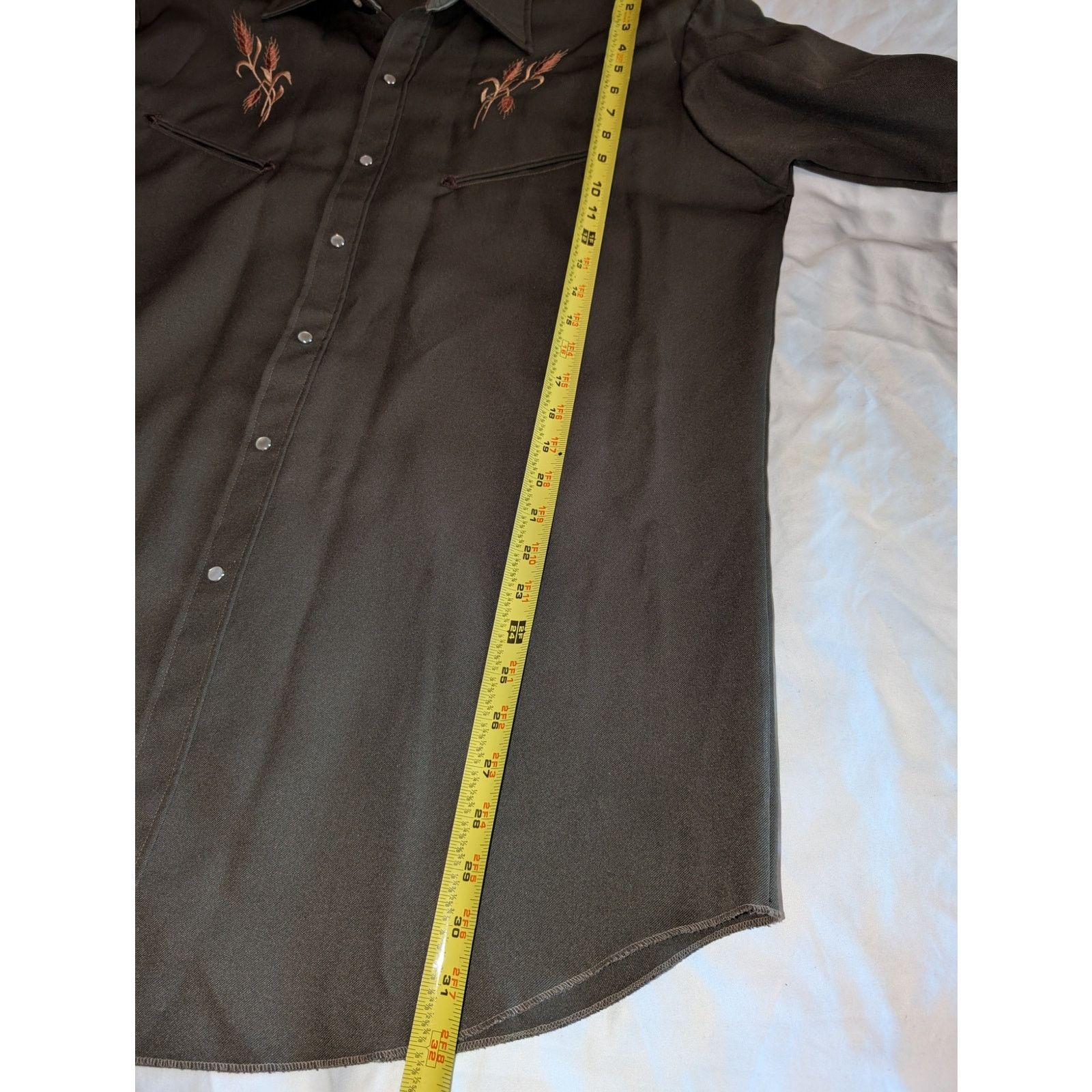 Wrangler Vintage MWG Outfitters Canada Western Pearl Snap Shirt XL Size US XL / EU 56 / 4 - 6 Thumbnail