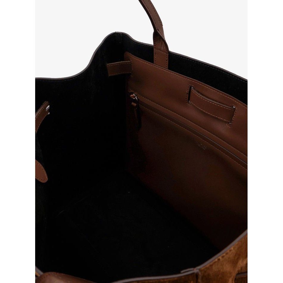 Tom Ford TOM FORD Brown Suede Tote Bag New Size ONE SIZE - 4 Thumbnail