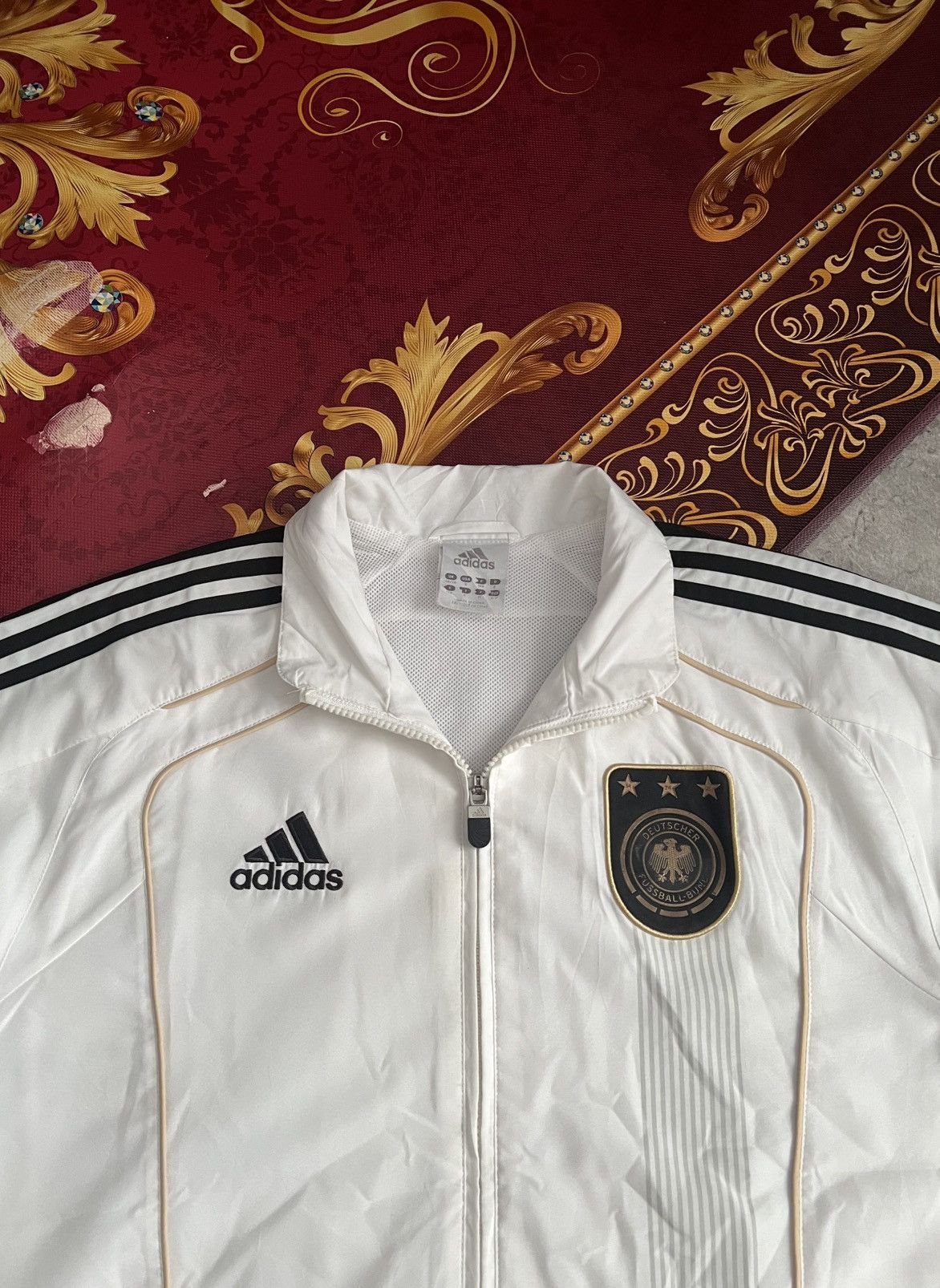Adidas (SOLD OUT) 00s Adidas Germany Track Jacket Size US M / EU 48-50 / 2 - 2 Thumbnail