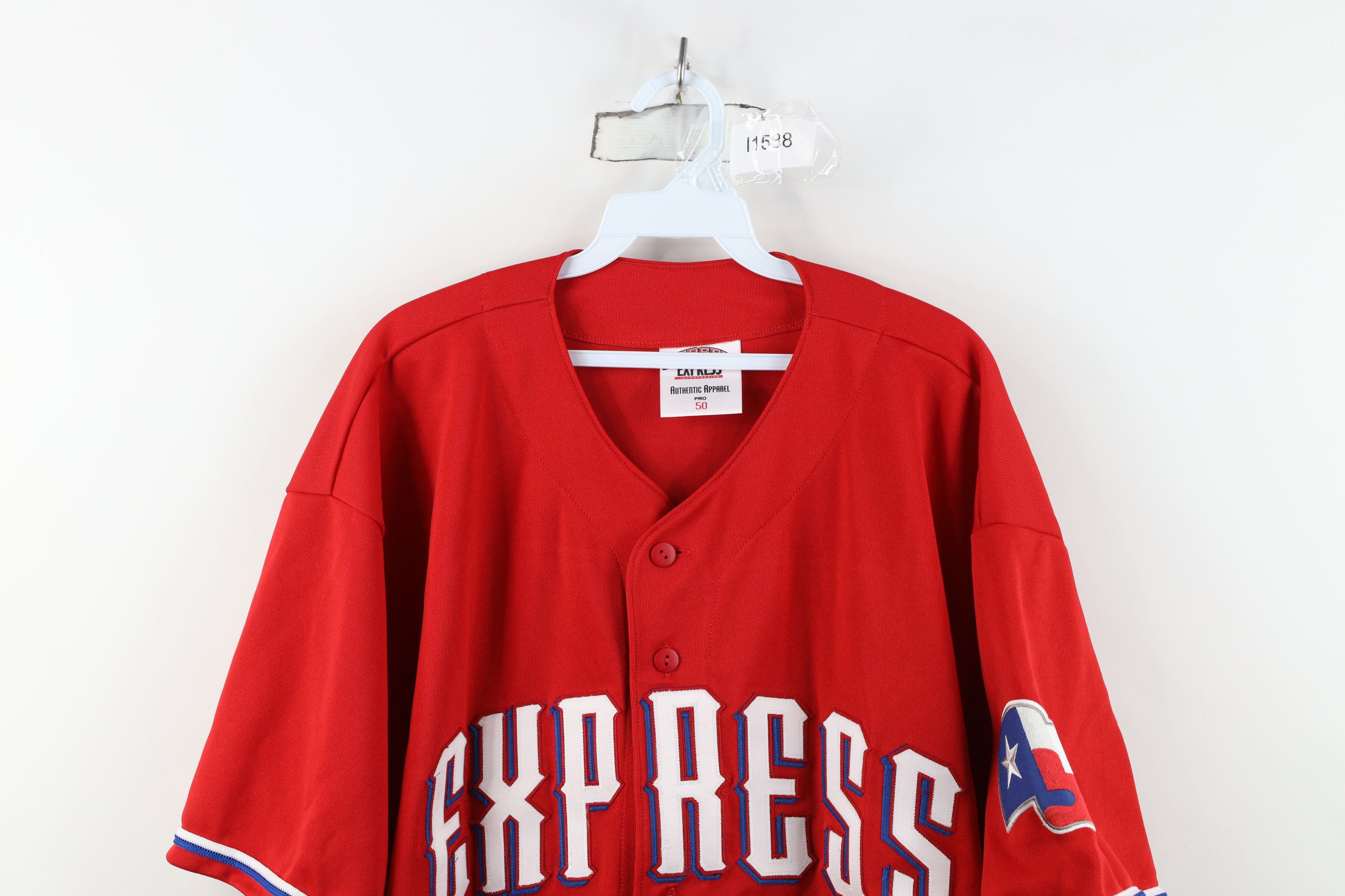 Vintage Minor League Baseball Round Rock Express Baseball Jersey Size US XXL / EU 58 / 5 - 2 Thumbnail