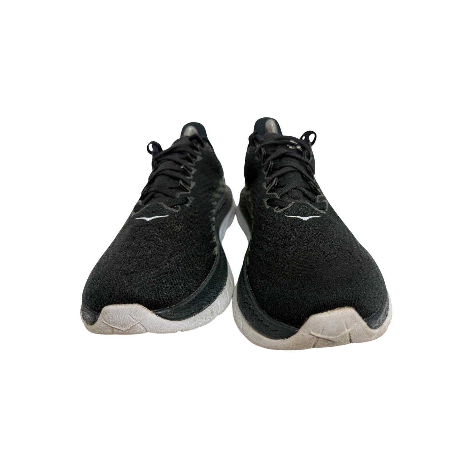 Hoka HOKA One One W Mach 5 Wide Womens Size 10.5 D Black White Size US 10.5 / IT 40.5 - 4 Thumbnail