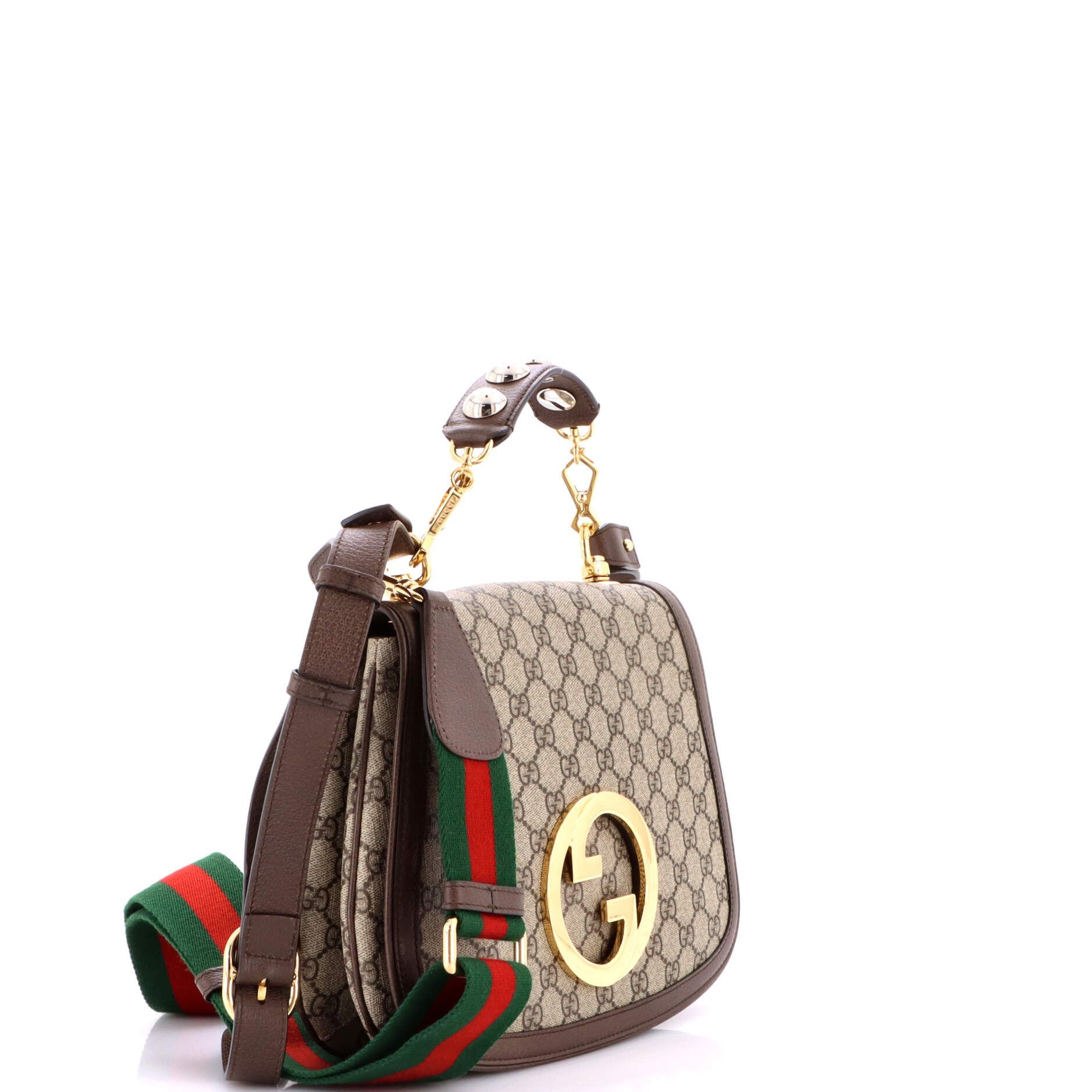 Gucci Blondie NM Top Handle Bag GG Coated Canvas Medium Size ONE SIZE - 1 Thumbnail
