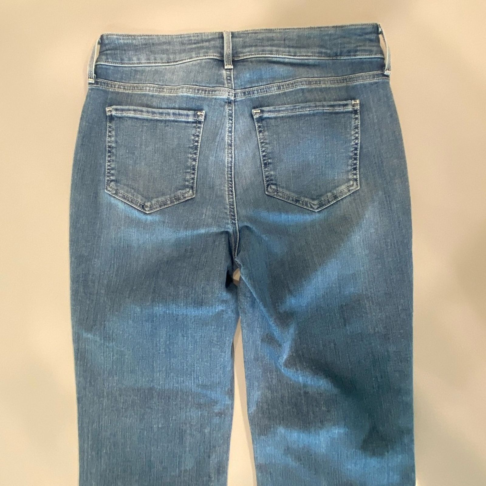 NYDJ NYDJ Marilyn Straight Lift Tuck Jeans - 4 Size 27" / US 4 / IT 40 - 4 Thumbnail