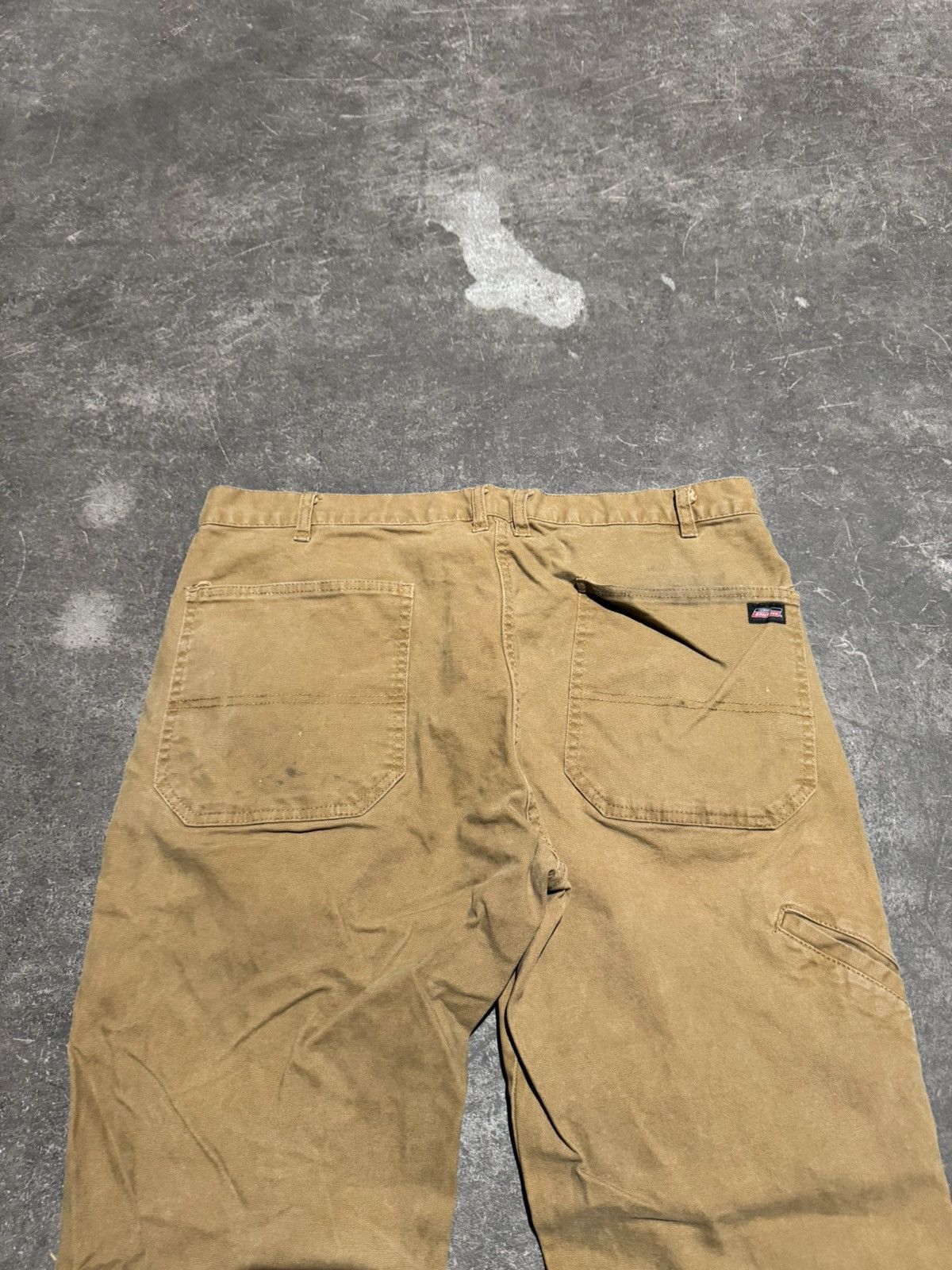 Dickies × Vintage Vintage Dickies Brown Carpenter Work Pants 36x30 Size US 36 / EU 52 - 11 Thumbnail