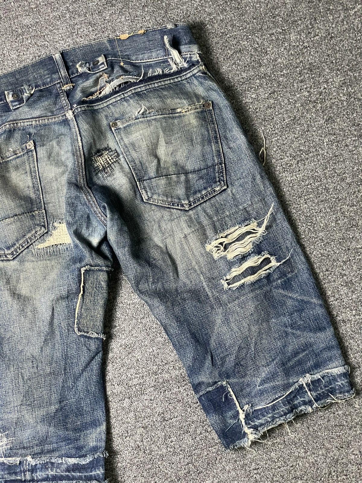 OverDesignCreation Style Ripped Short Jeans (106)