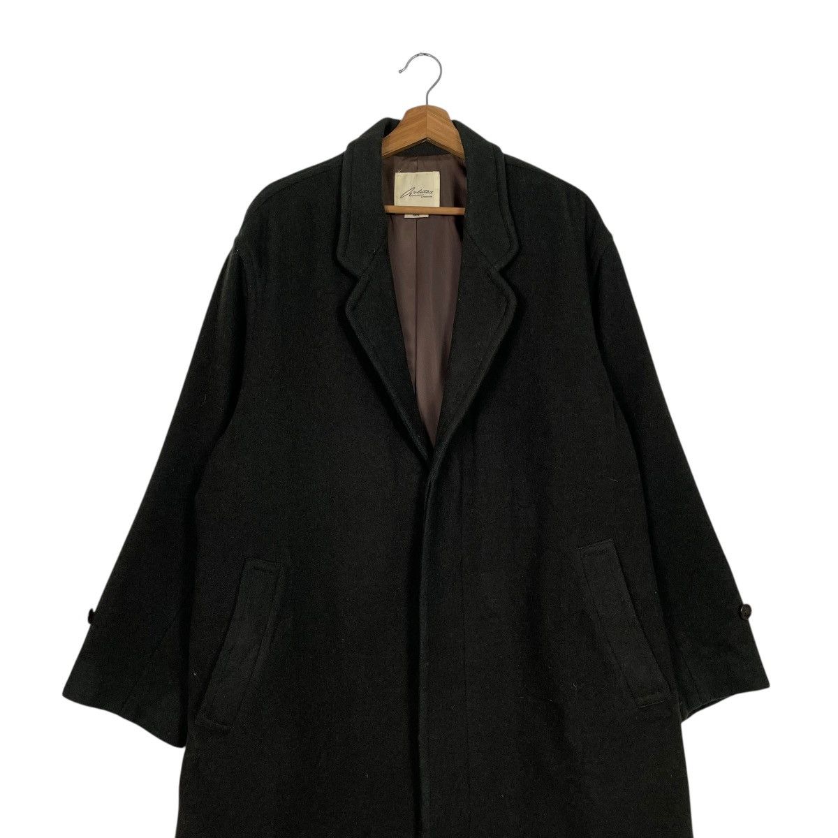 Japanese Brand S. Yoshihiko Arbatax Wool Overcoat Size US XL / EU 56 / 4 - 3 Thumbnail