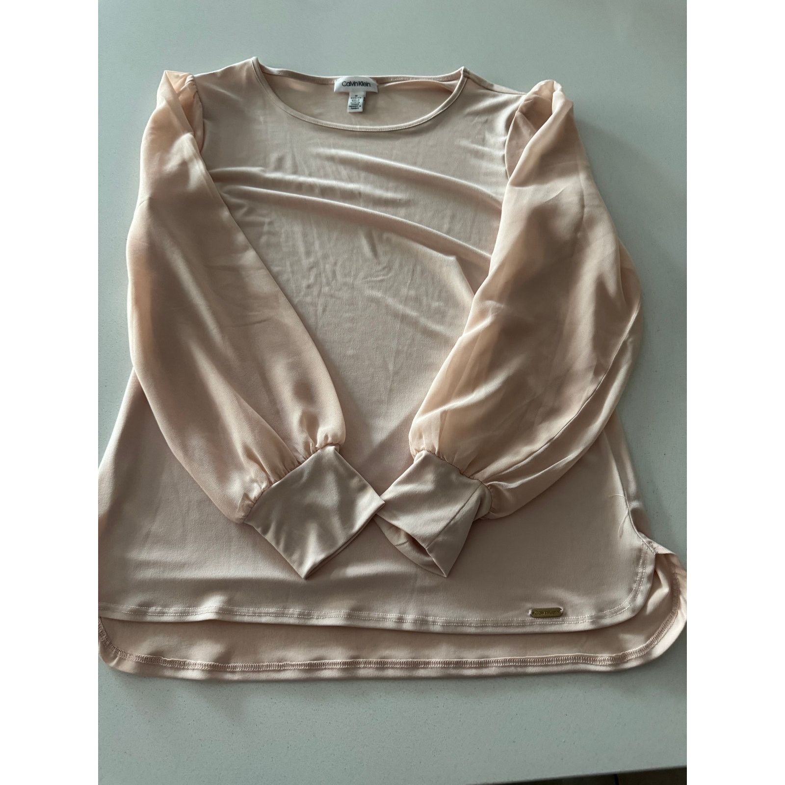 Calvin Klein Calvin Klein Pink blouse Size S / US 4 / IT 40 - 1 Thumbnail