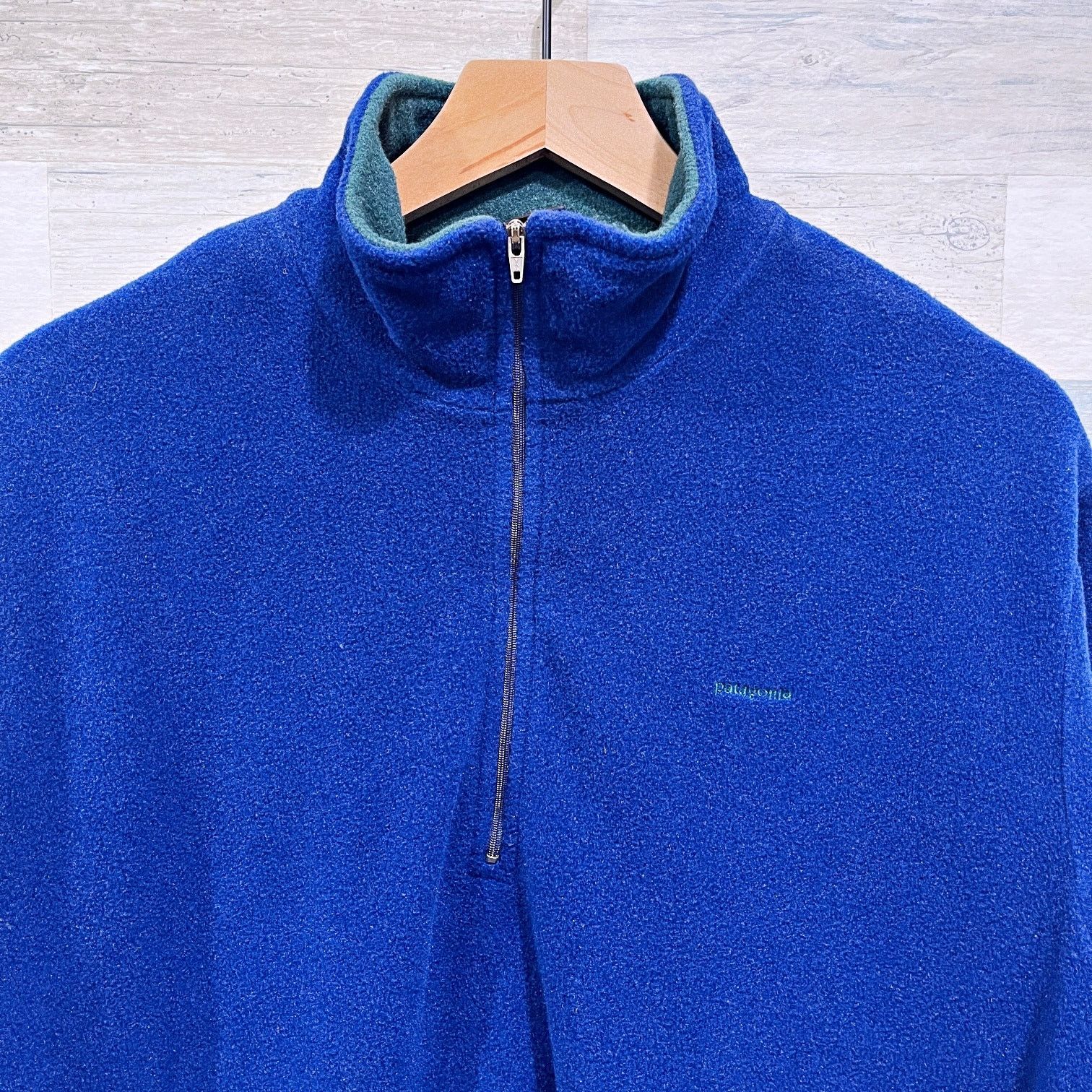 Patagonia Patagonia Capilene Vintage 1/4 Zip Fleece Blue USA Mens XL Size US XL / EU 56 / 4 - 2 Thumbnail