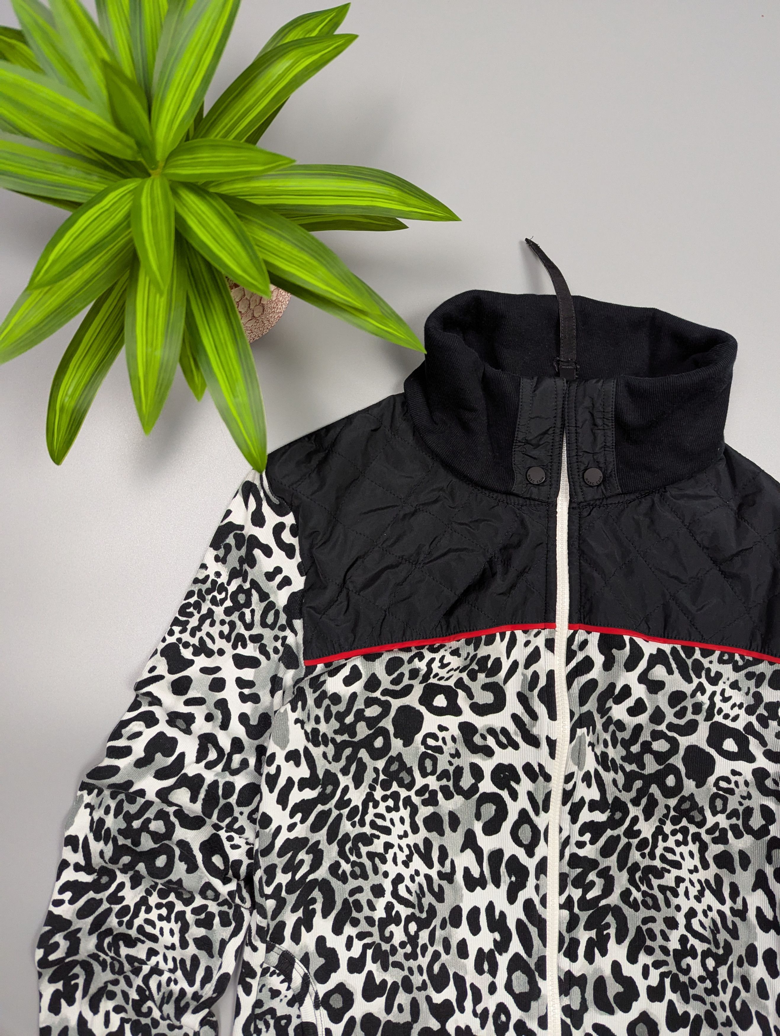 Other MARC CAIN Women’s Leopard Print Full Zip Jacket/Sweatshirt Size M / US 6-8 / IT 42-44 - 3 Thumbnail