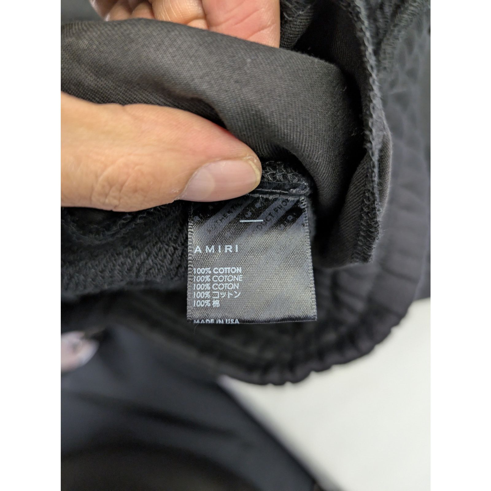 Amiri o1rshd1 Q:2 / MA Sweatpants / Joggers in Black Size US 32 / EU 48 - 21 Thumbnail