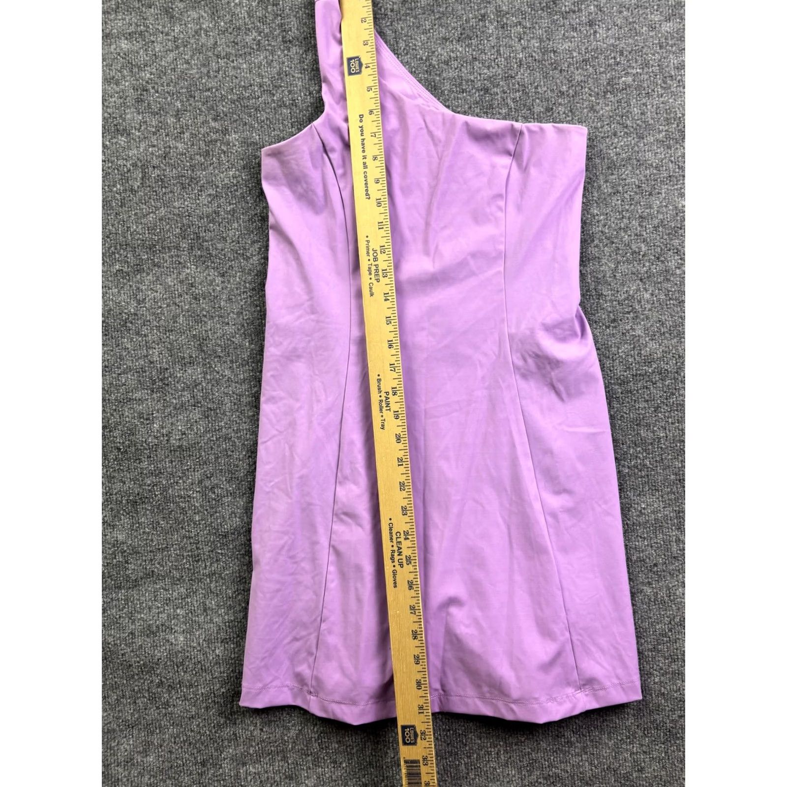 Outdoor Voices Outdoor Voices Dress Womens Small Purple One Shoulder A-Line Sundress Casual Size S / US 4 / IT 40 - 3 Thumbnail