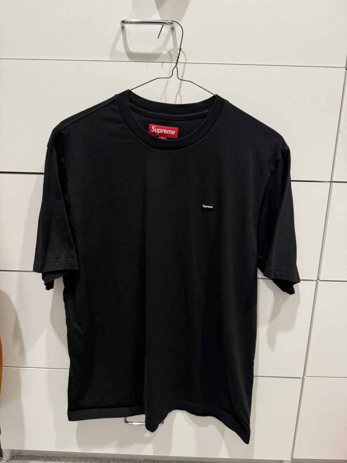 Supreme Supreme Bandana Box Logo Tee Black Size Medium FW19 | Grailed