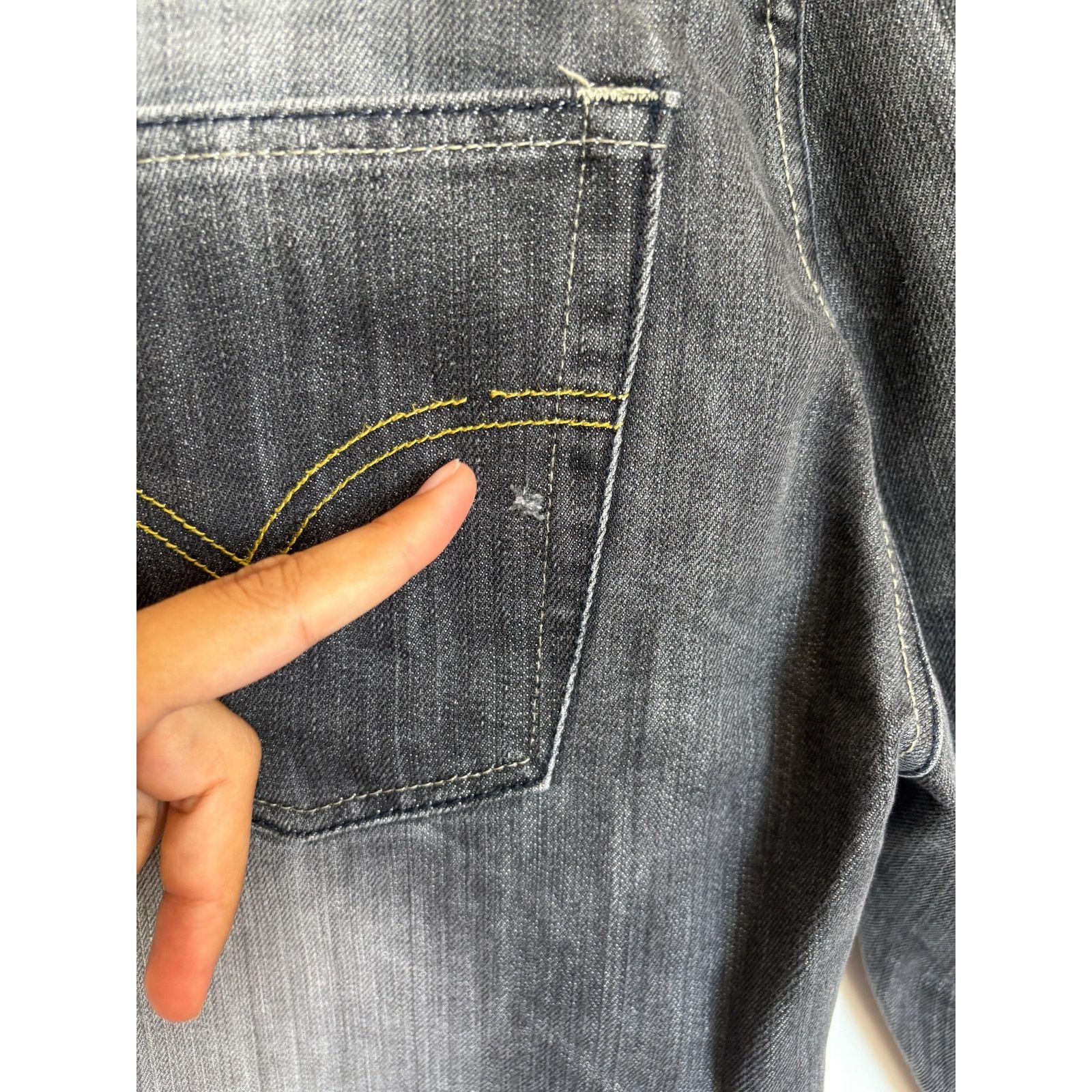 Levi's Levi's 501 Gray Jeans W32 L34 USA Made Distressed Rare 90s Size US 32 / EU 48 - 9 Thumbnail