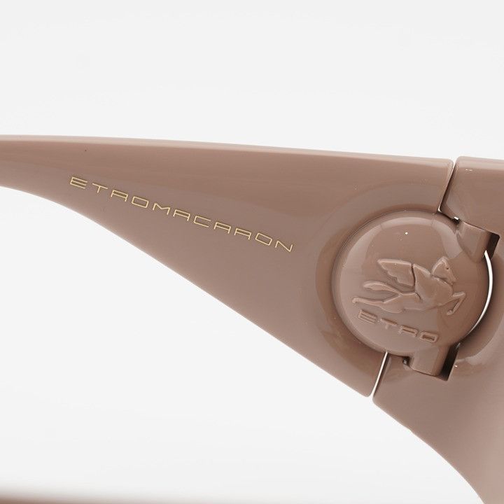 Etro Etro ETROMACARON 0FWM 2S Sunglasses Nude Shield Frame Size ONE SIZE - 10 Thumbnail