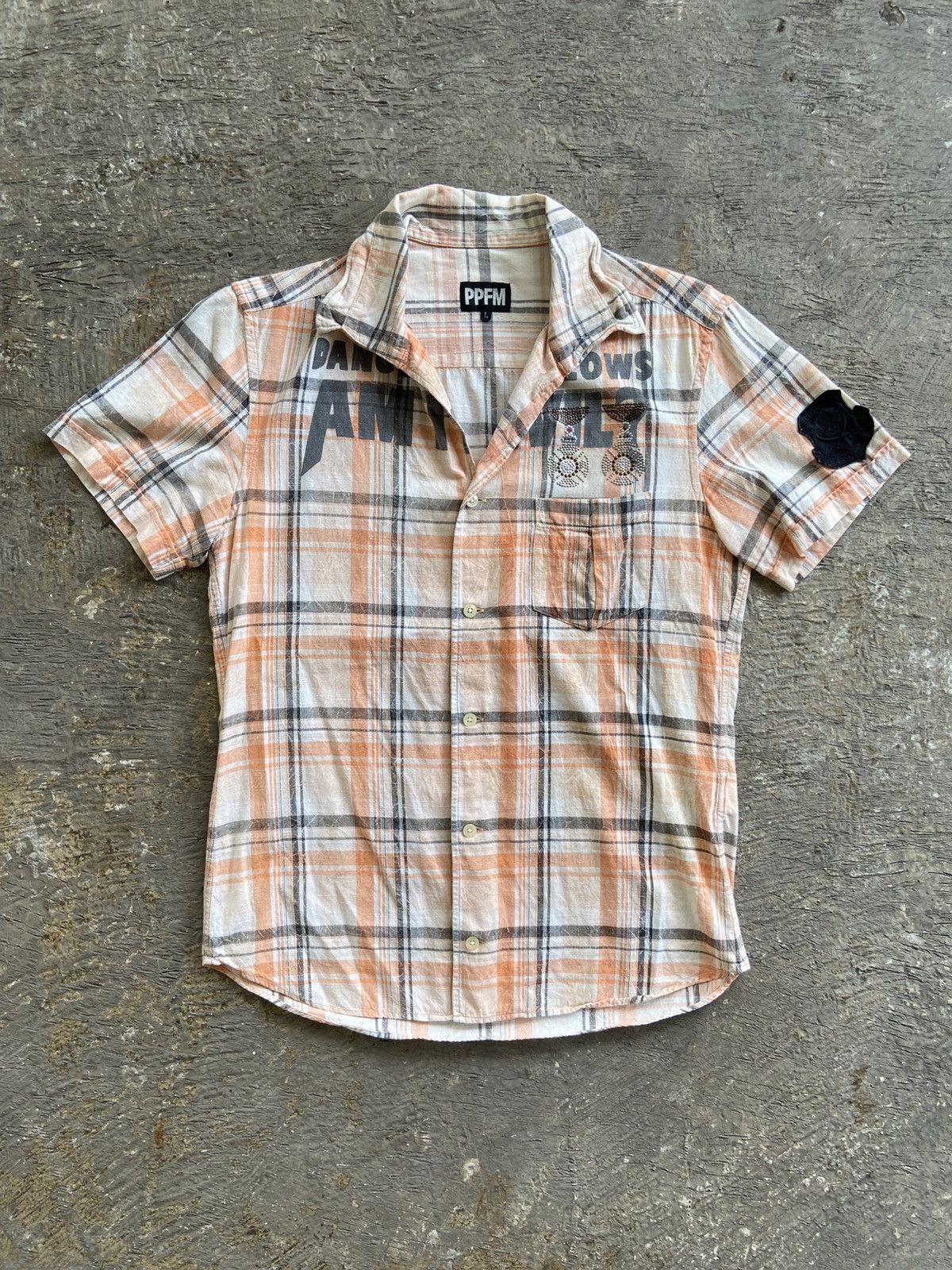 Hysteric Glamour 2000s PPFM - Western Riders Style Button Shirt Size US L / EU 52-54 / 3 - 1 Thumbnail