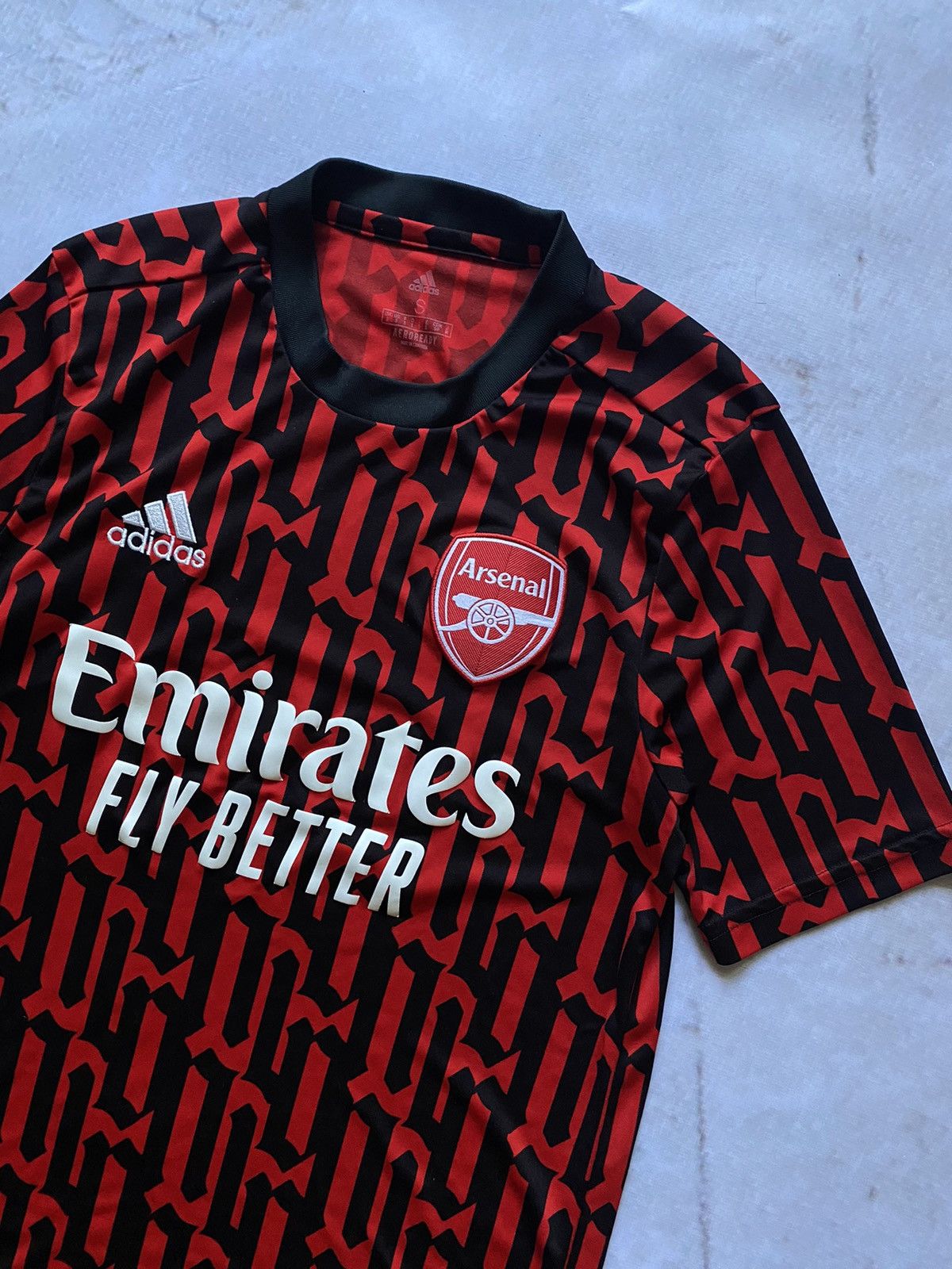 Vintage Adidas Arsenal 20-21 Soccer Jersey Emirates Fly Better Men S Size US S / EU 44-46 / 1 - 2 Thumbnail