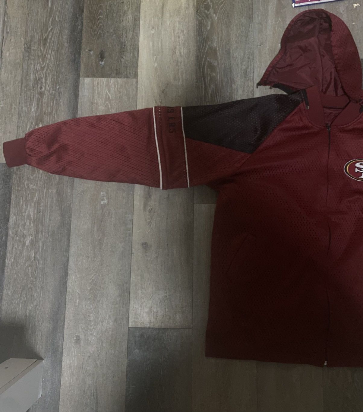 Unknown London Vintage 49ers Jacket (Turns Into Jersey) – Embroidered Size US XXL / EU 58 / 5 - 8 Thumbnail