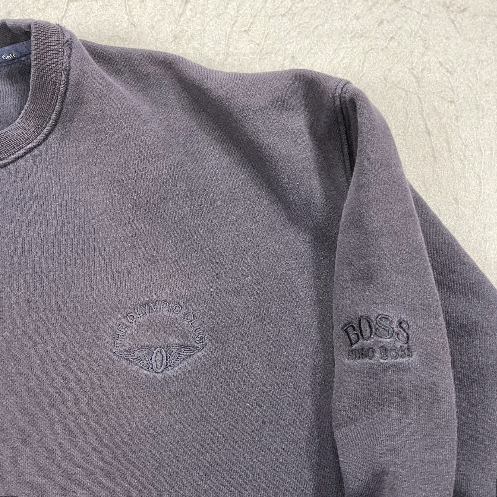 Hugo Boss VINTAGE Hugo Boss Sweatshirt Mens XL Navy Blue Crewneck 90s Golf Size US XL / EU 56 / 4 - 3 Thumbnail