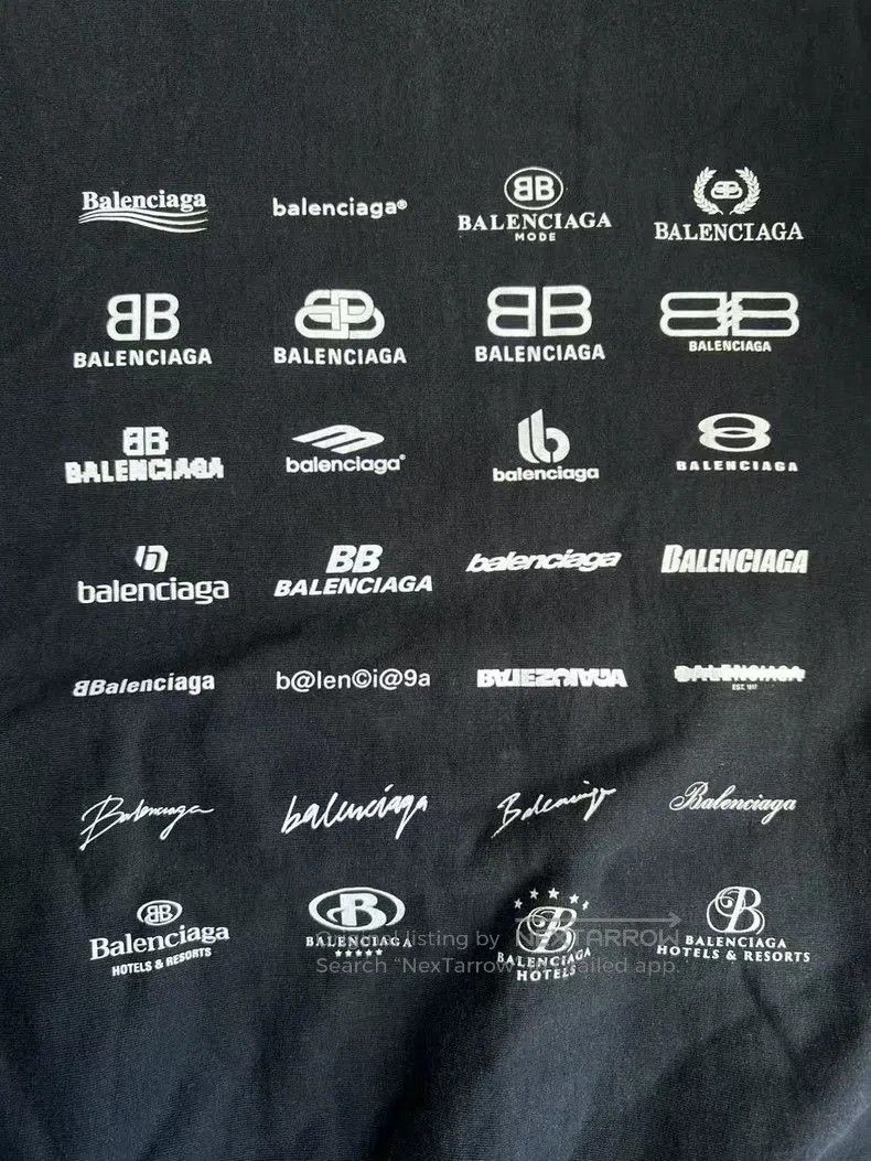 Balenciaga Balenciaga Logo Print Sweatshirt Size 2. Size US M / EU 48-50 / 2 - 5 Thumbnail
