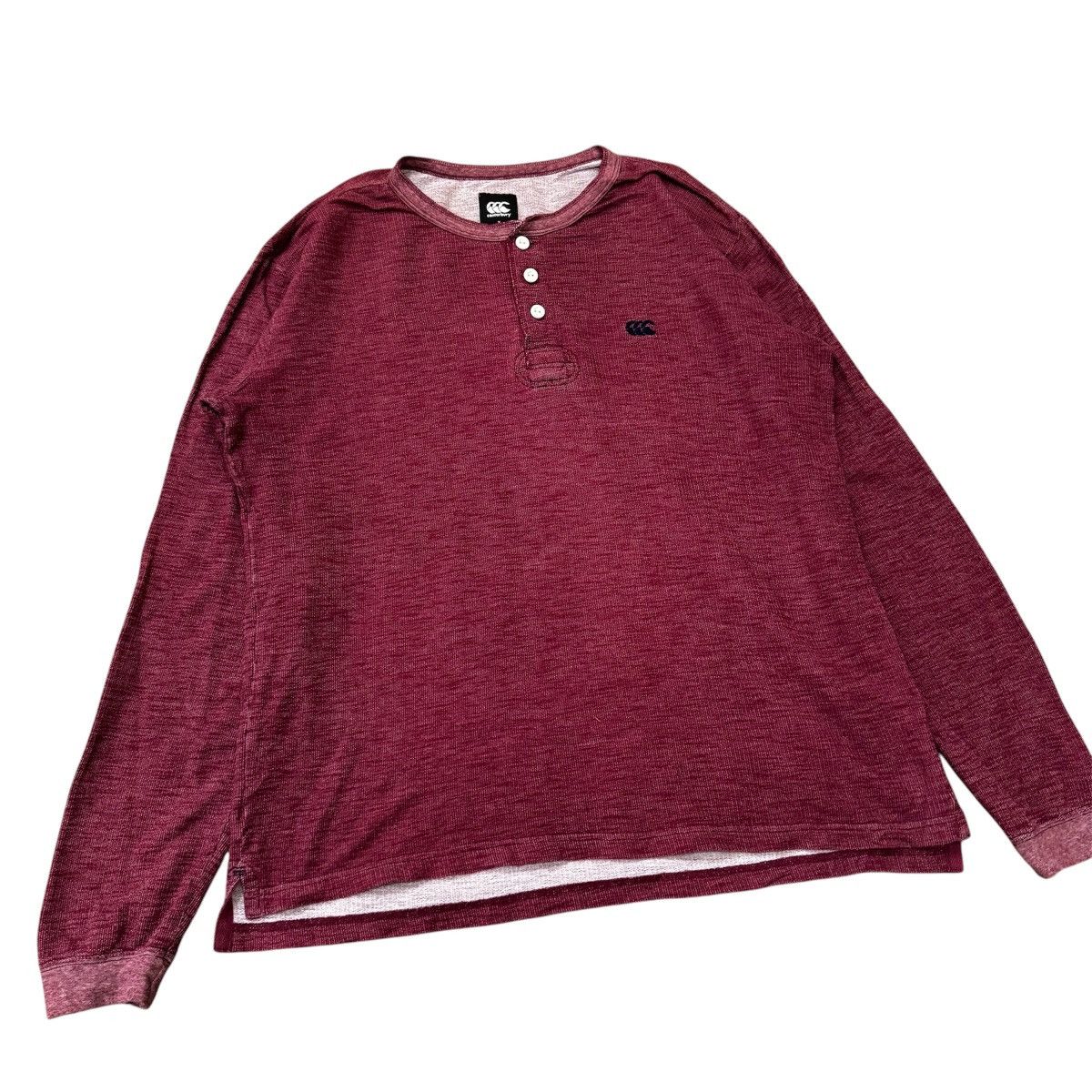 Canterbury of New Zealand Vintage Canterbury of New Zealand Slub Knit Henley Size US XXL / EU 58 / 5 - 3 Thumbnail