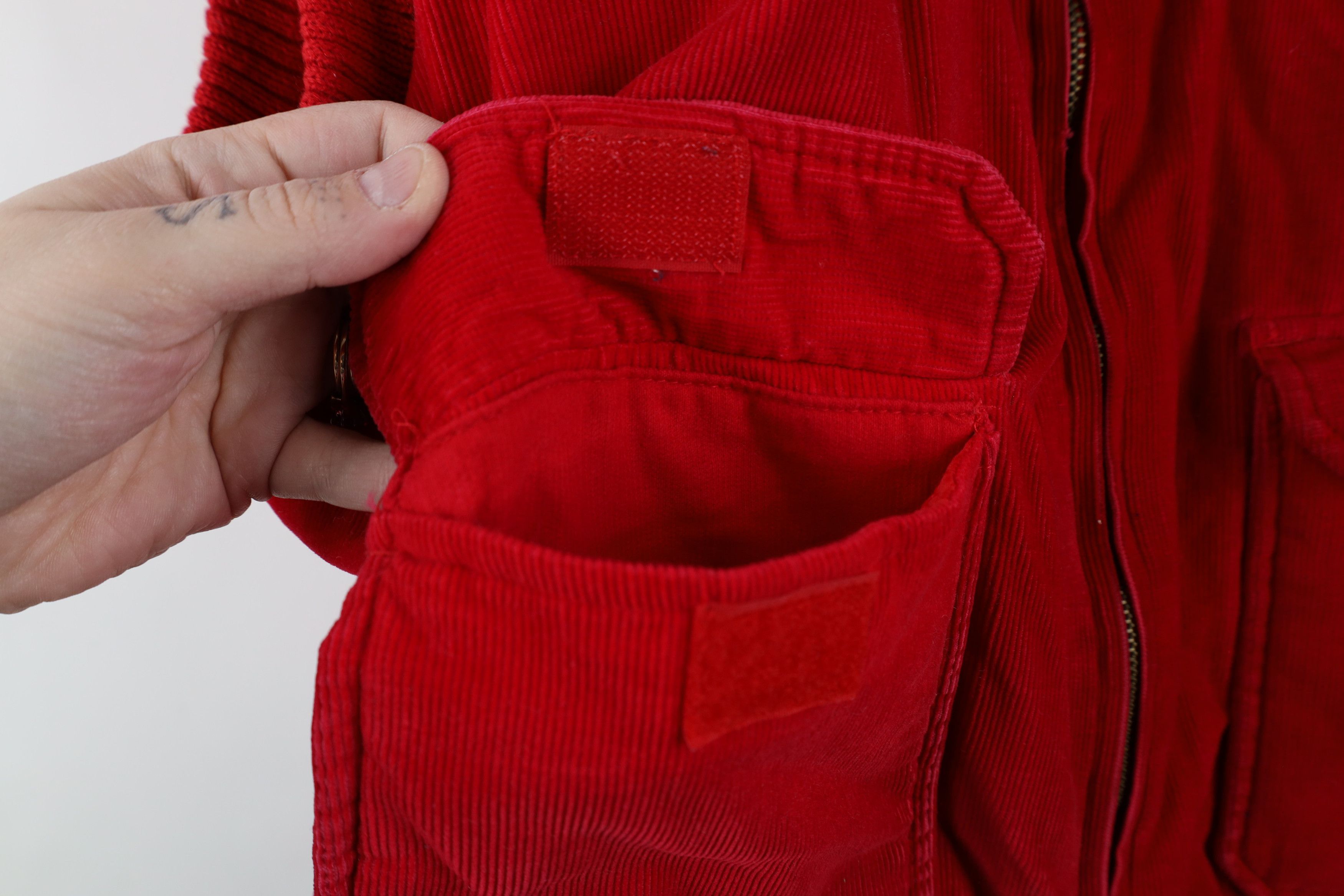 Vintage Vintage 70s 80s Streetwear Quilted Puffer Vest Jacket Red Size US XL / EU 56 / 4 - 6 Thumbnail