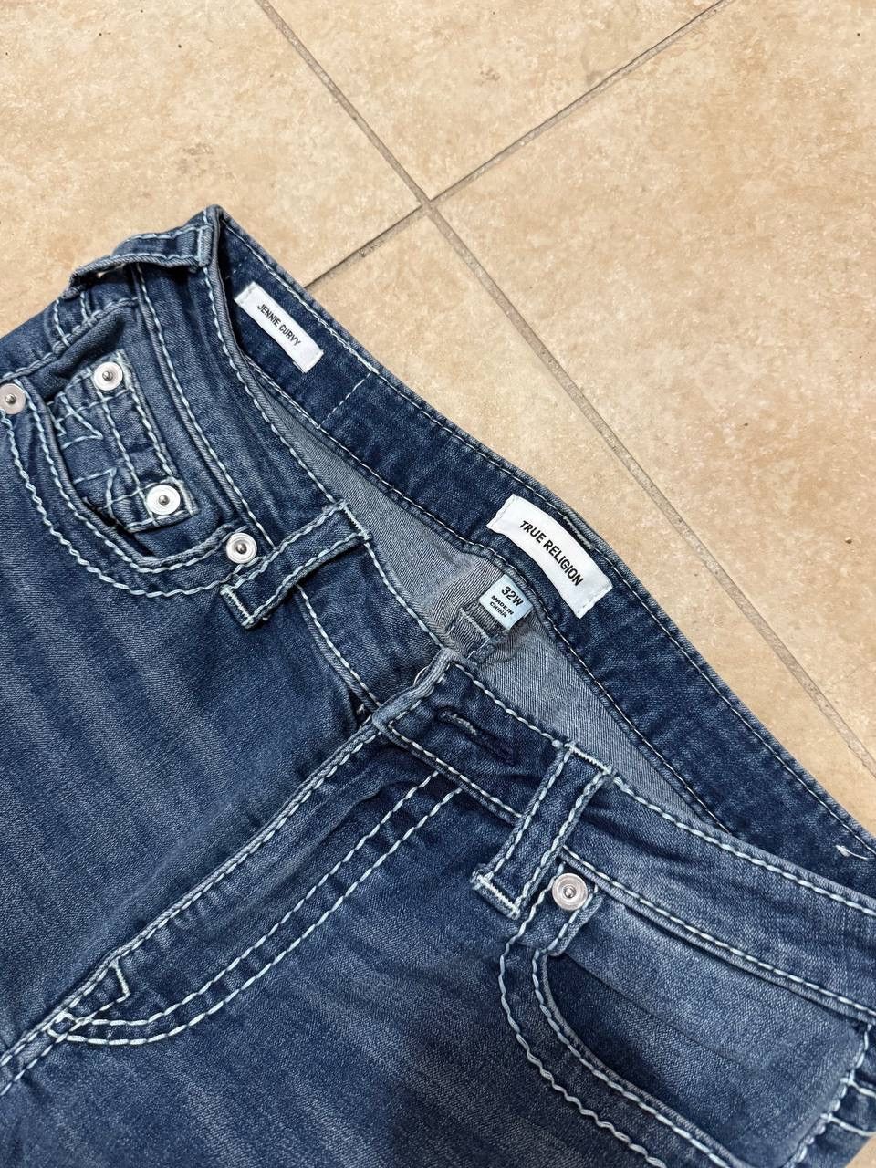 True Religion True Religion Jennie Curvy Jeans w32 size navy blue washed Size 32" / US 10 / IT 46 - 3 Thumbnail