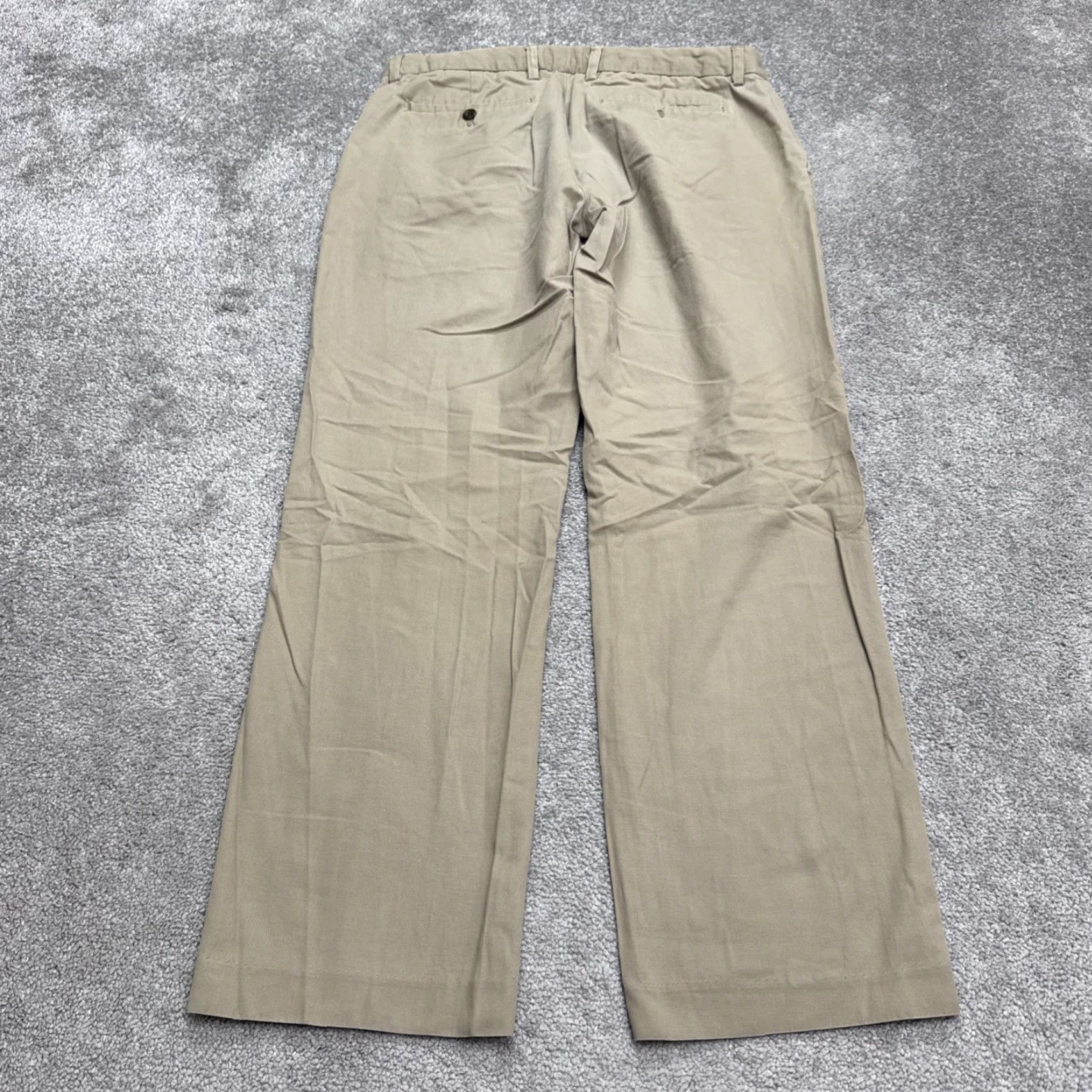Banana Republic Banana Republic Slim Fit Chino Pants Mens 34x30 Khaki Brown Classic Smart Casual Size US 34 / EU 50 - 2 Thumbnail