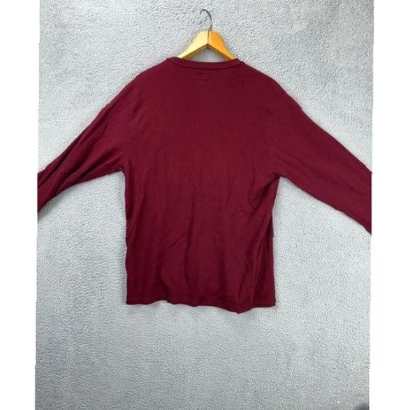 Polo Ralph Lauren Polo Ralph Lauren Shirt Adult XL Red Sleepwear Pony Thermal Long Sleeve Tee Mens Size US XL / EU 56 / 4 - 2 Thumbnail
