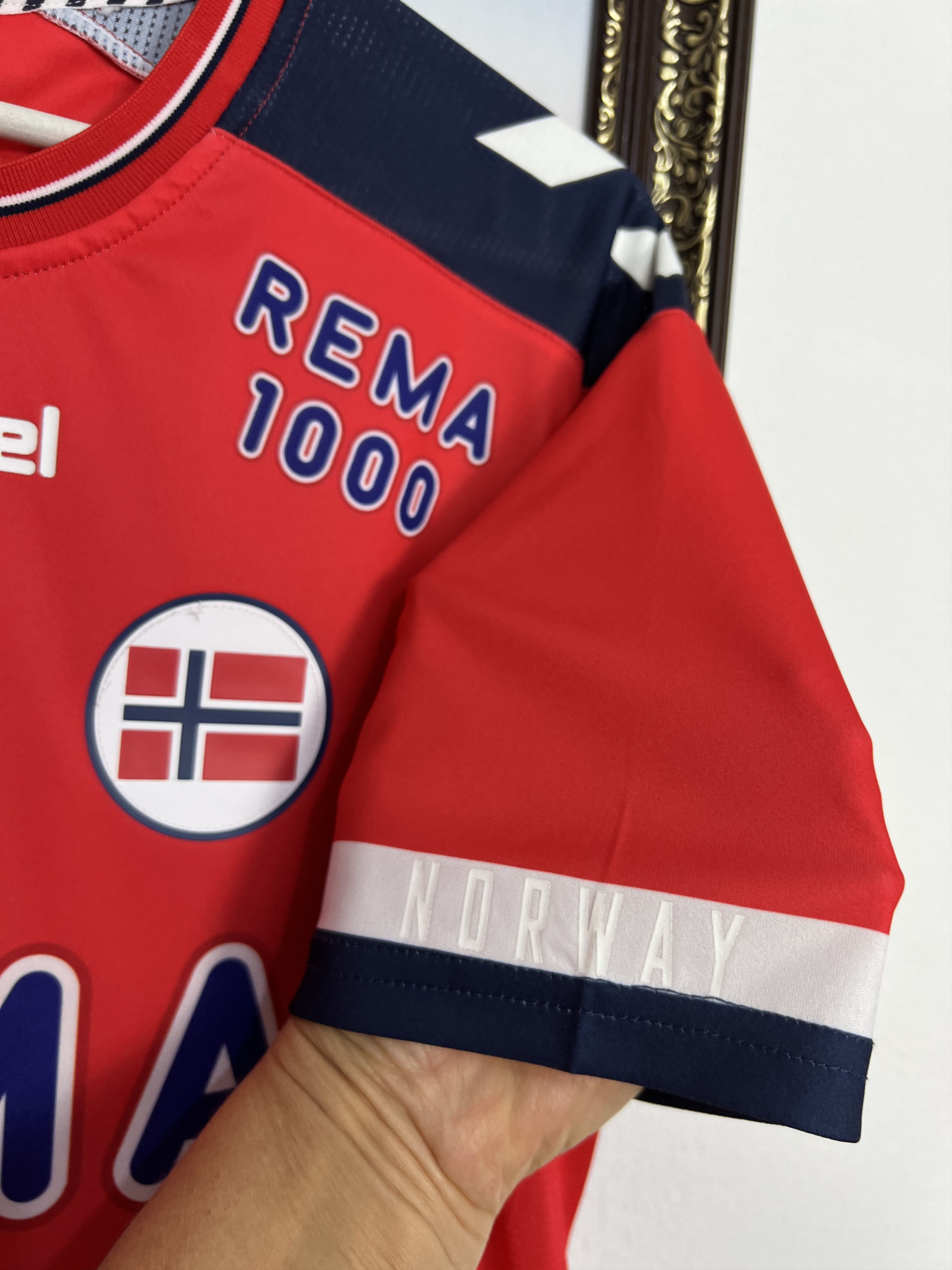 Hummel Norway Handball Shirt Jersey National Team Trikot Hype Size US S / EU 44-46 / 1 - 8 Thumbnail