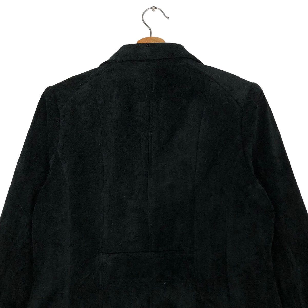 Japanese Brand 🔥 Rich Black - Vintage Long Jacket Longchamp Size US M / EU 48-50 / 2 - 9 Thumbnail