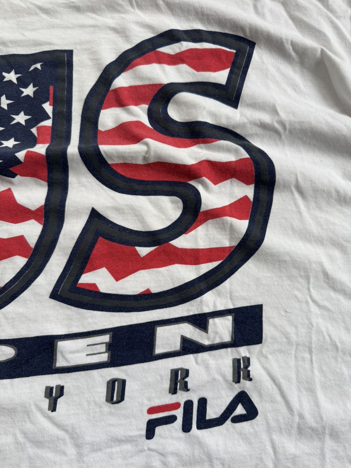 Fila Fila retro vintage USA 🇺🇸 open New York tee tshirts 90s Size US L / EU 52-54 / 3 - 11 Thumbnail