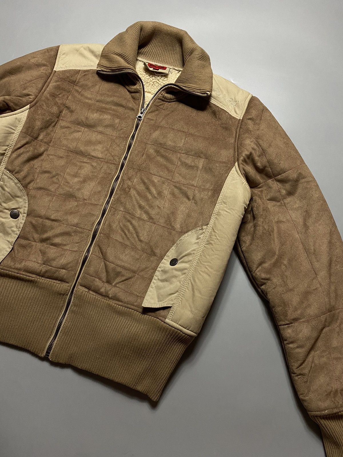 Schott Schott USA M-1 suede bomber jacket Size US S / EU 44-46 / 1 - 3 Thumbnail