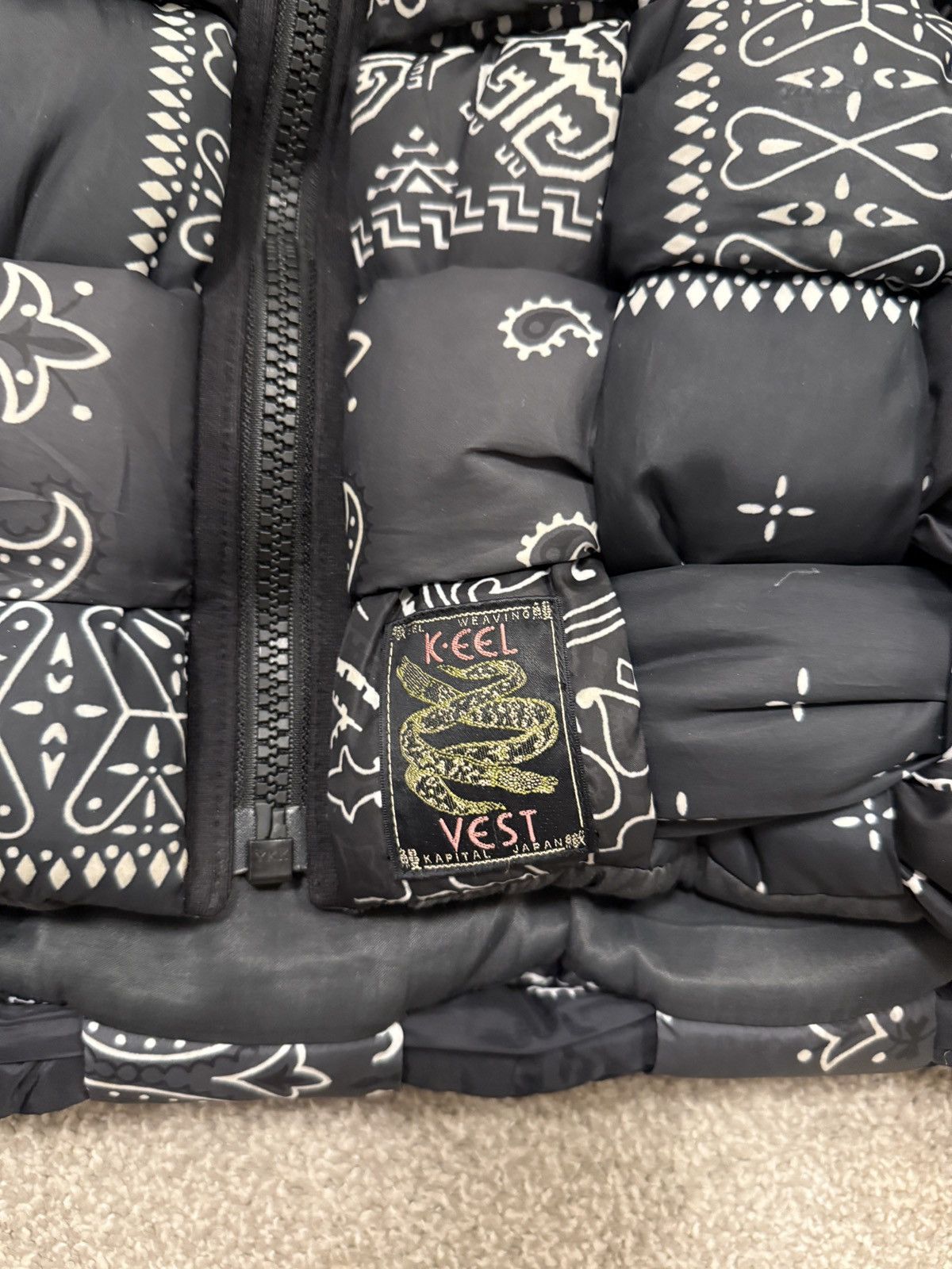 Kapital Kapital bandana print woven gilet Size US L / EU 52-54 / 3 - 4 Thumbnail