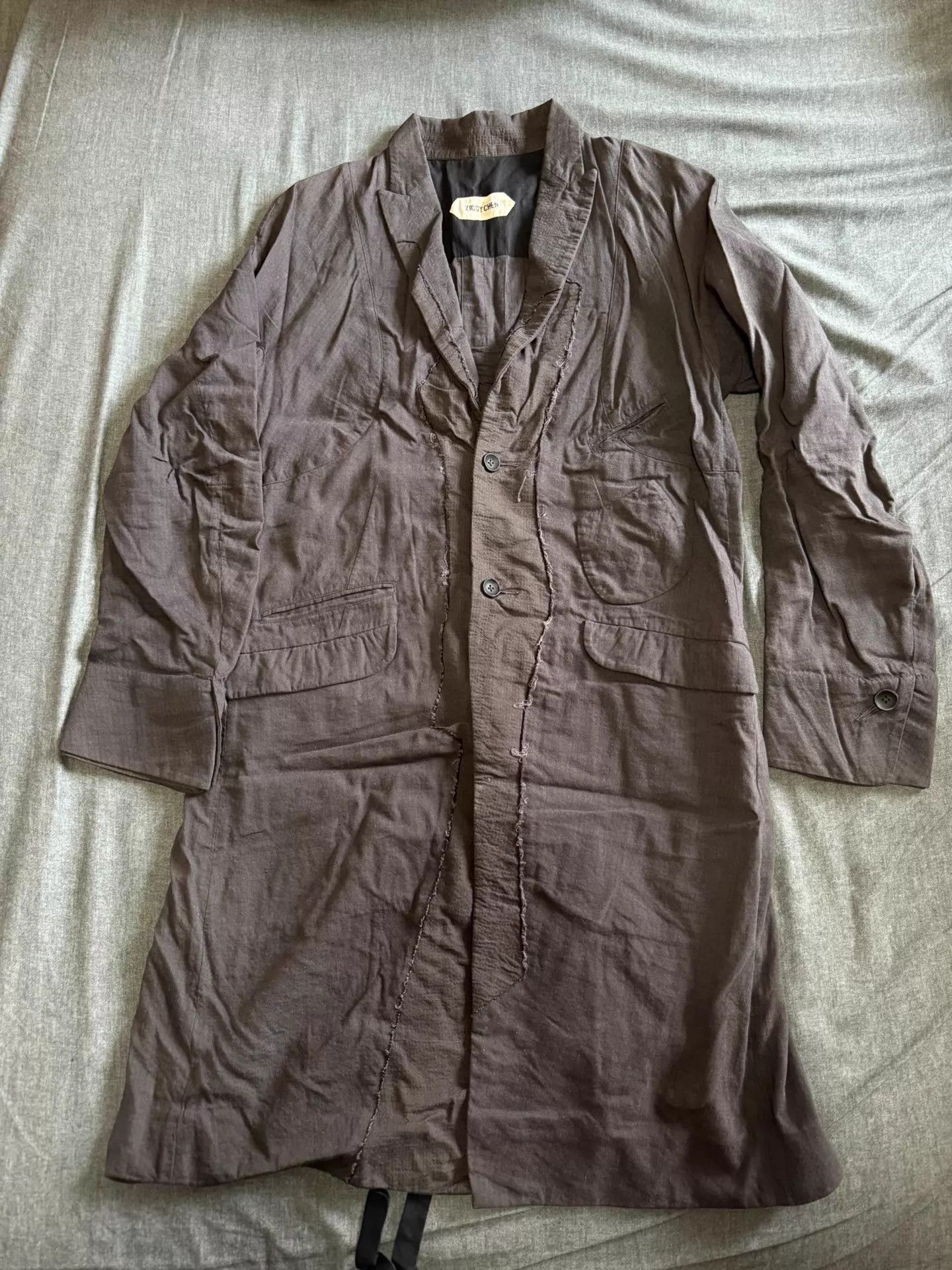 Ziggy Chen Ziggy Chen 15SS Double Sleeve No Shoulder Line Jacket 48 Size US M / EU 48-50 / 2 - 1 Thumbnail