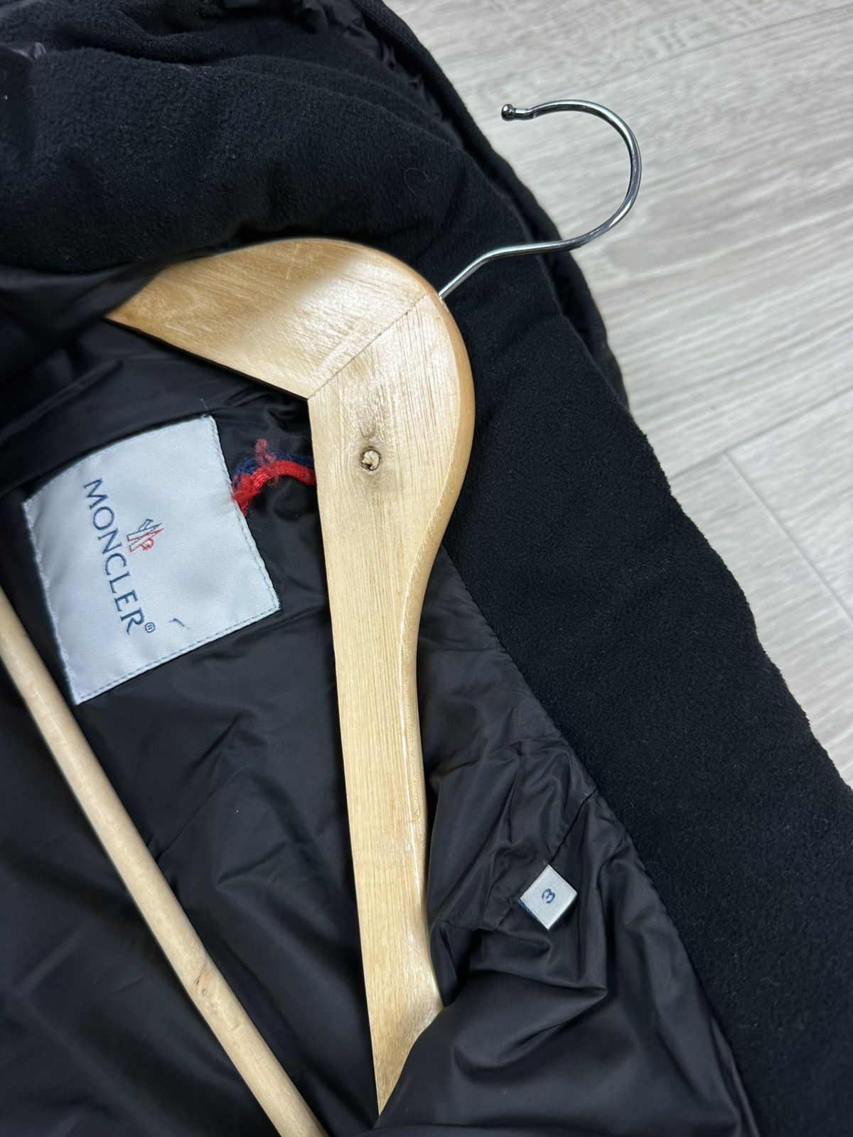 Moncler Black Moncler Moka Long Hooded Dawn Puffer Parka Jacket Size L / US 10 / IT 46 - 11 Thumbnail