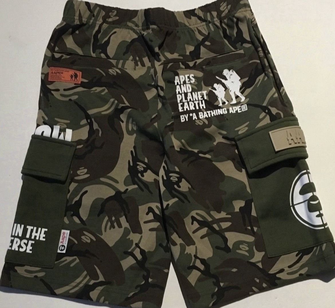 Aape × Bape Bape Aape camo shorts Size US 30 / EU 46 - 2 Thumbnail