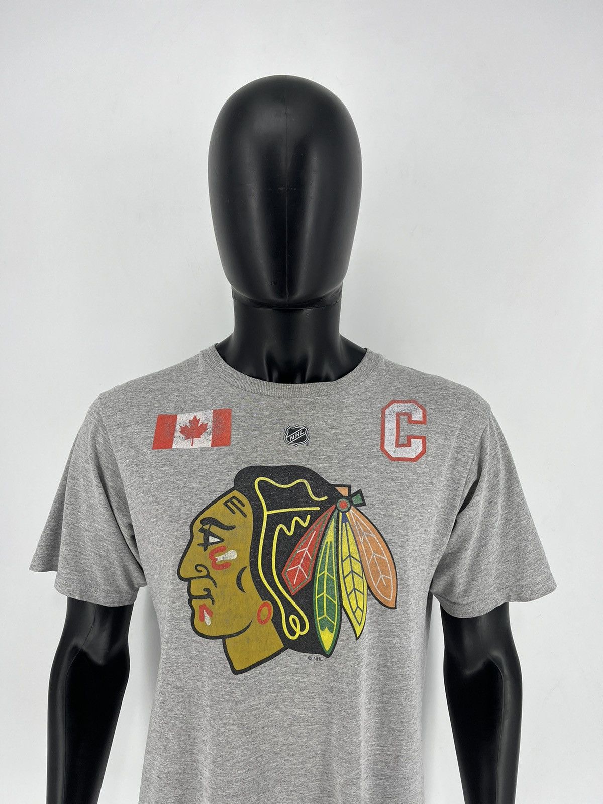 NHL × Reebok × Vintage Vintage Reebok NHL Indian T-shirt Grey Size XL Size US XL / EU 56 / 4 - 1 Thumbnail