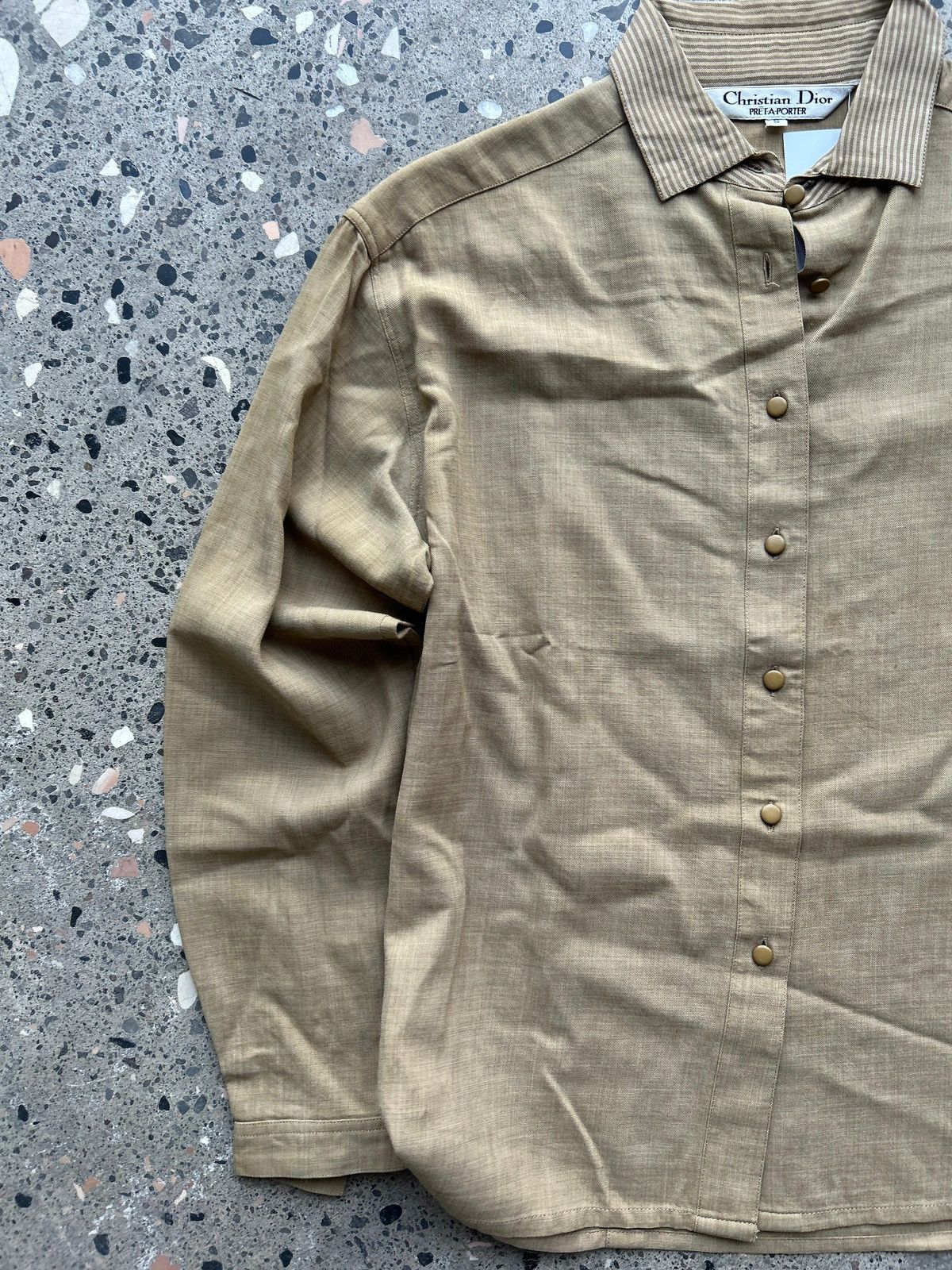 Dior ✨ Christian Dior Brown Shirt ✨ Size US S / EU 44-46 / 1 - 3 Thumbnail
