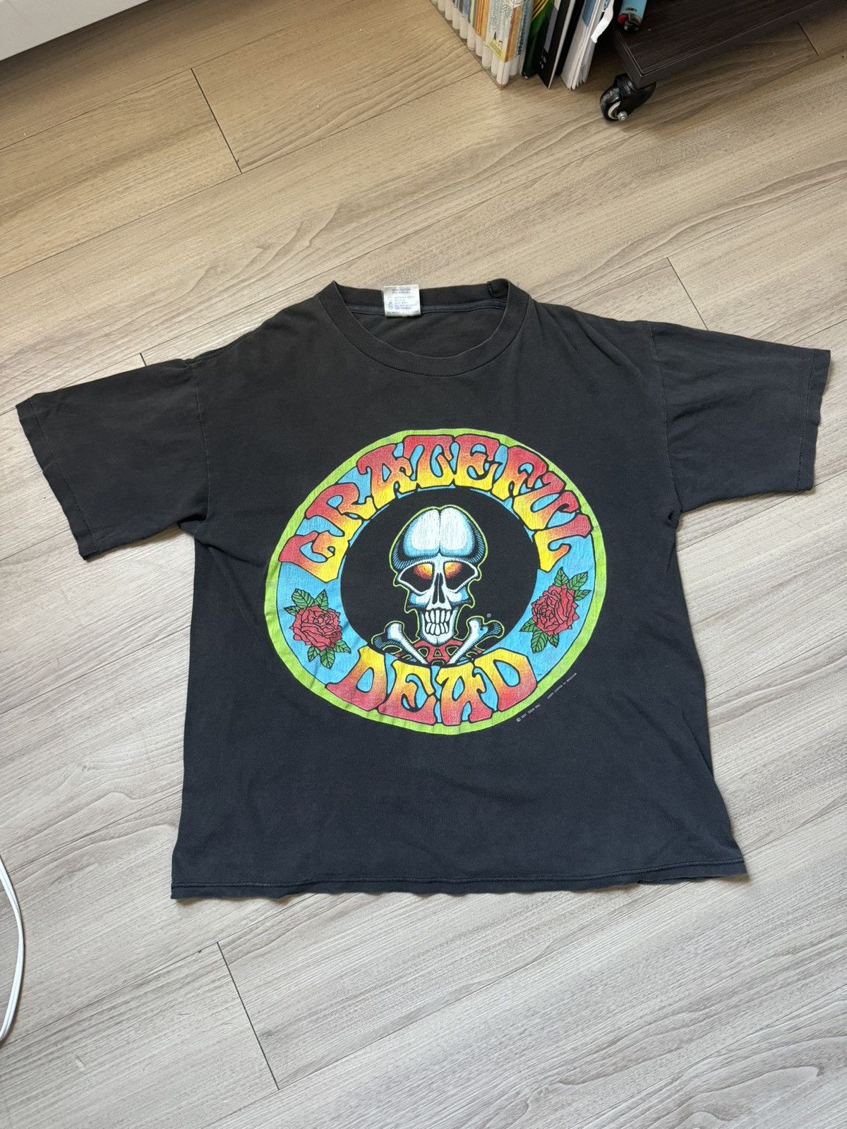Grateful Dead 1991 Grateful Dead Aoxomoxoa Skull Tee Size US L / EU 52-54 / 3 - 1 Thumbnail