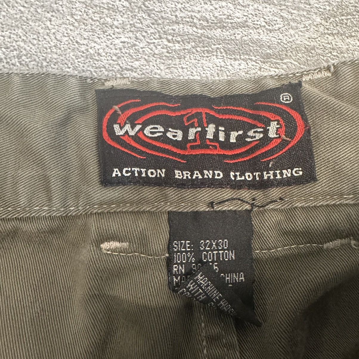 Vintage Vintage Y2K Wearfirst Cargo Pants Parachute Rave Skate Baggy Size US 31 - 5 Thumbnail
