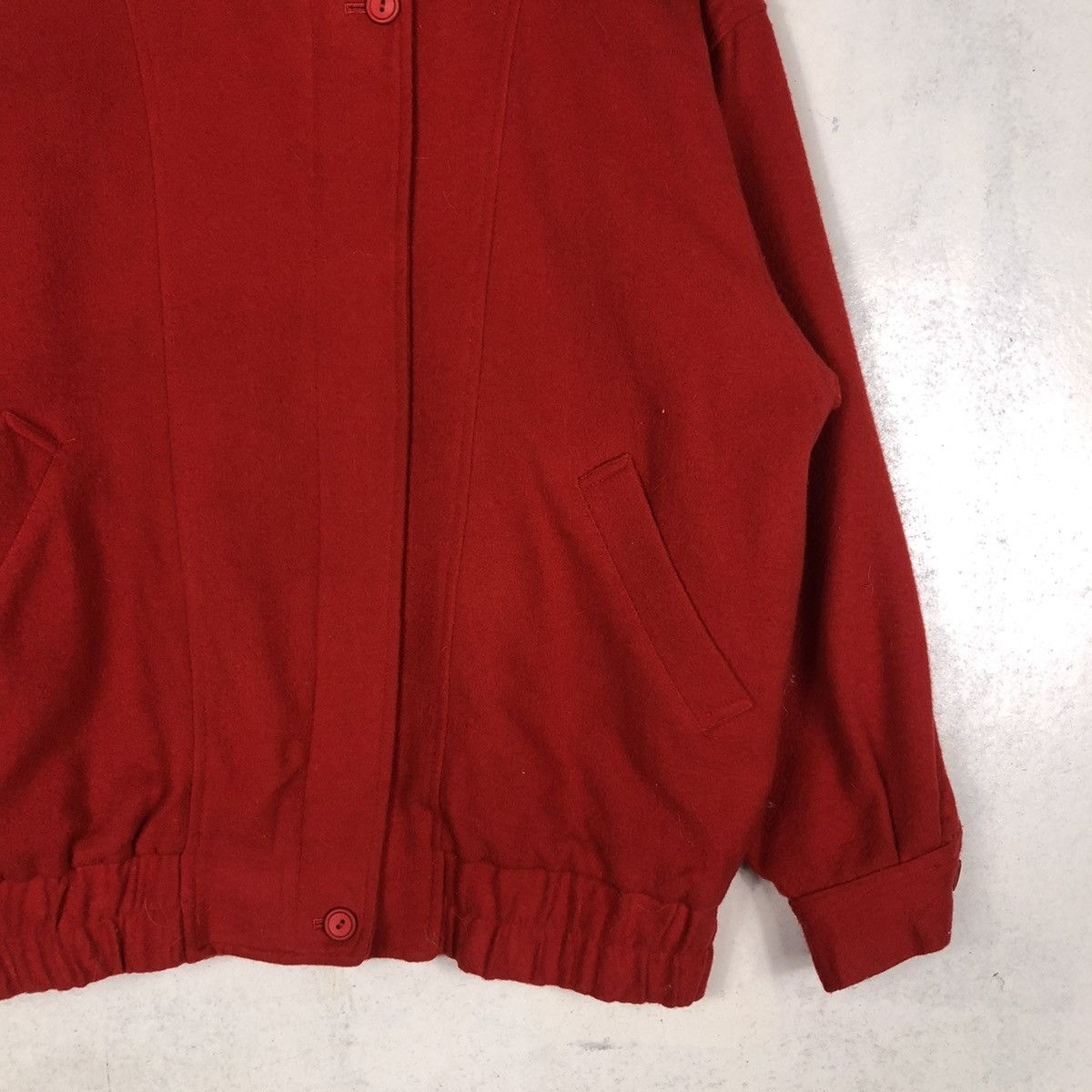 Japanese Brand × Vintage 📌VINTAGE BOMBER JACKET BIKER RENOWN CHARGE ISSEY MIYAKE Size US M / EU 48-50 / 2 - 7 Thumbnail