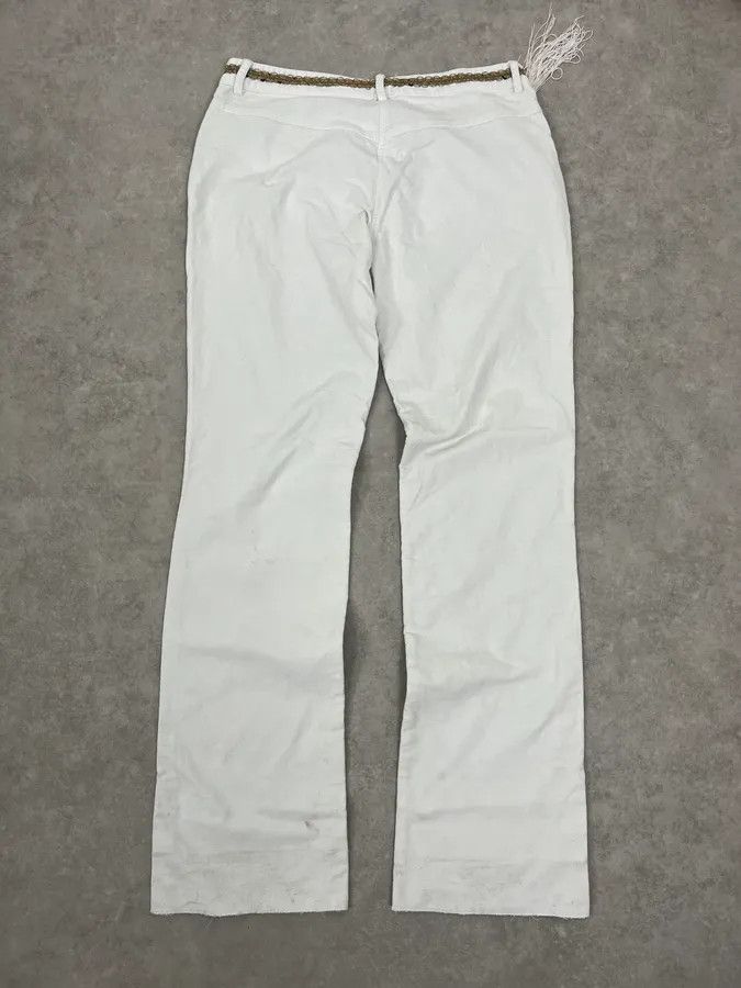Roberto Cavalli 2000s Roberto Cavalli White Fur Effect Cozy Pants Size US 30 / EU 46 - 7 Thumbnail