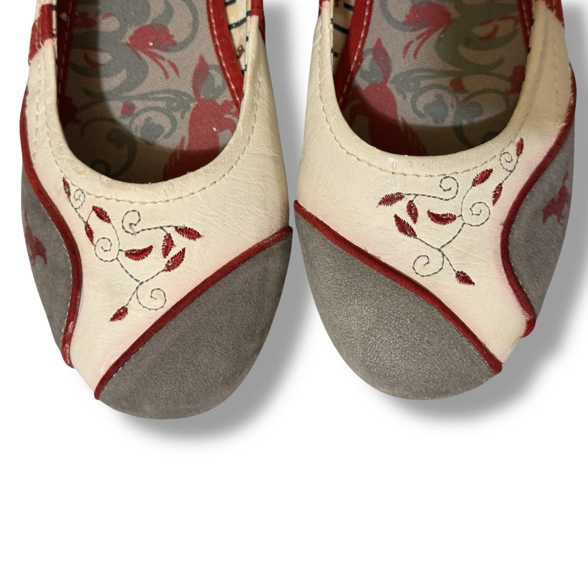 Mustang Archive Mustang Vintage Anatomical Y2K 90s Ballet Flats Size US 7.5 / IT 37.5 - 10 Thumbnail