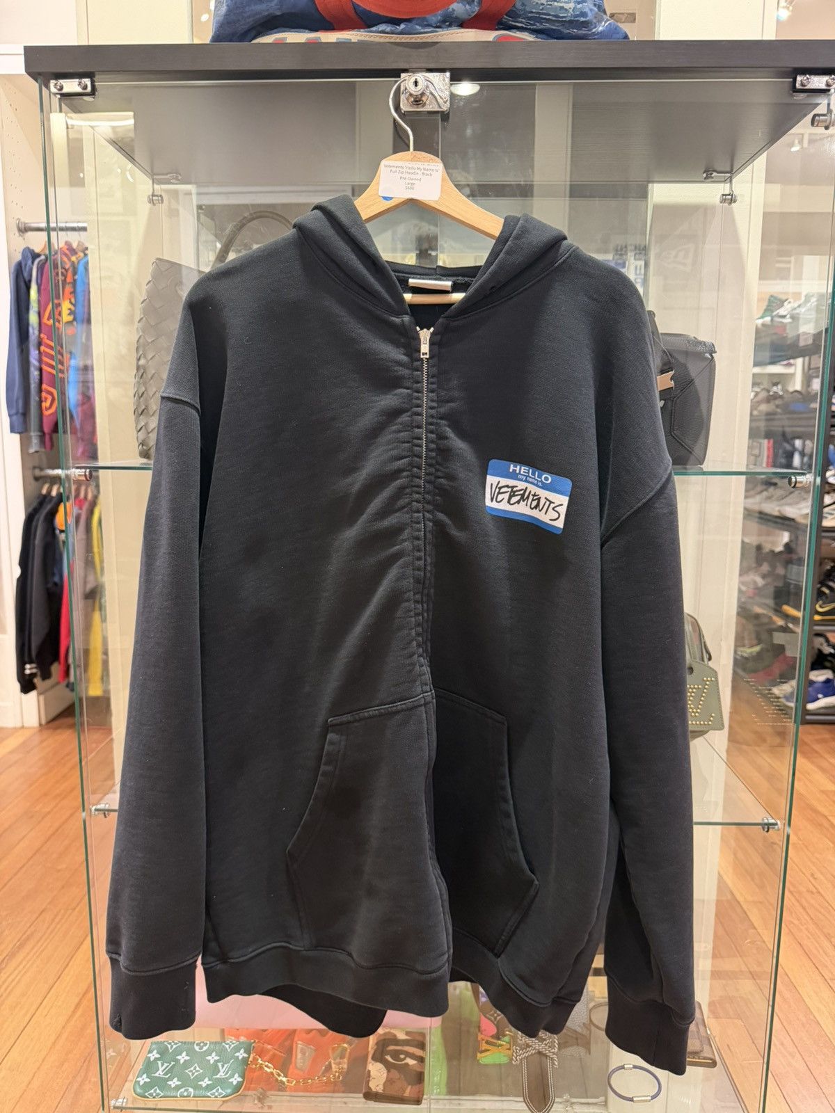 Vetements Vetements SS19 Army Marine infanterie skull full zip
