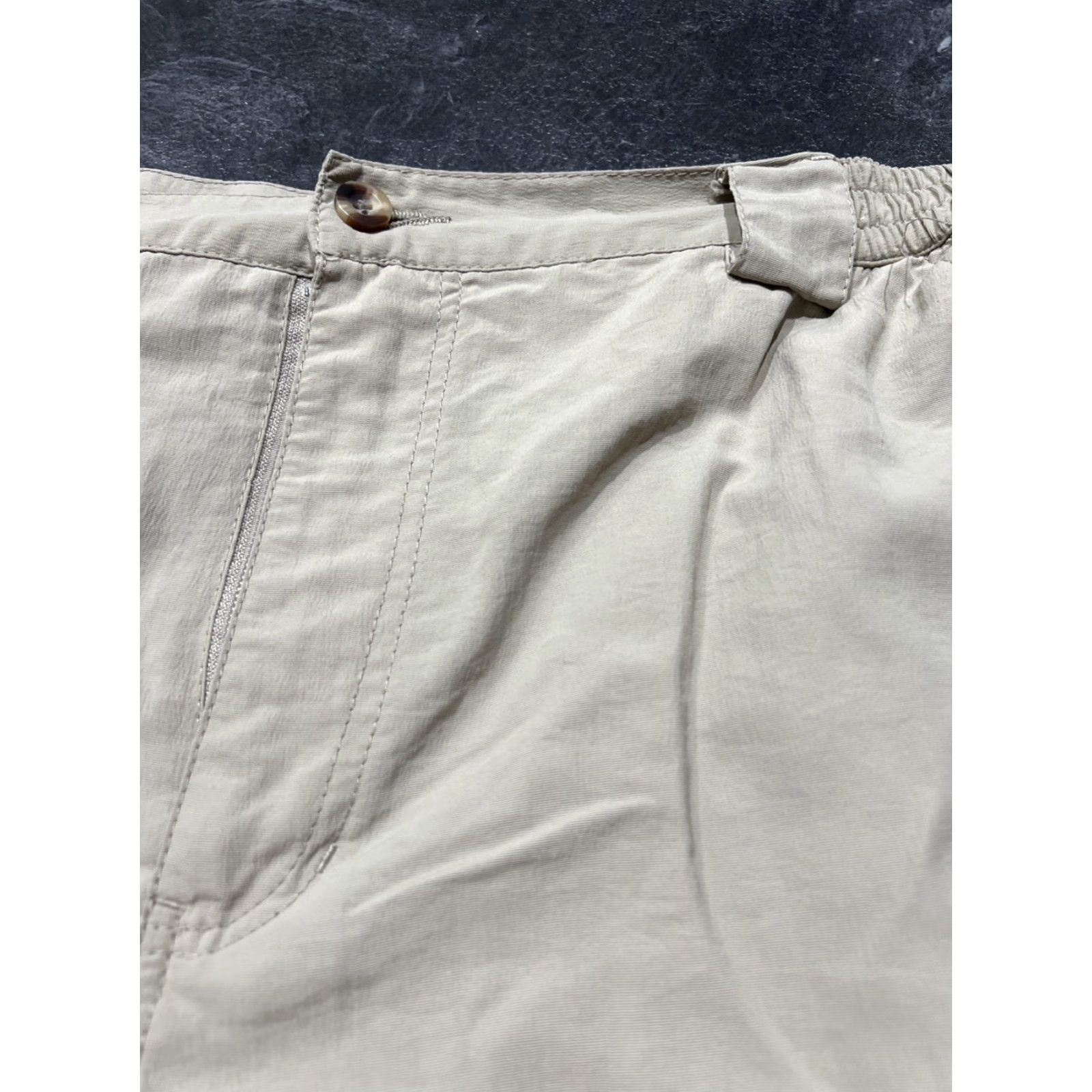 Vintage VINTAGE All American Fisherman Shorts Men XL Beige Nylon Cargo Pockets 70s Outdoor Size US 36 / EU 52 - 4 Thumbnail